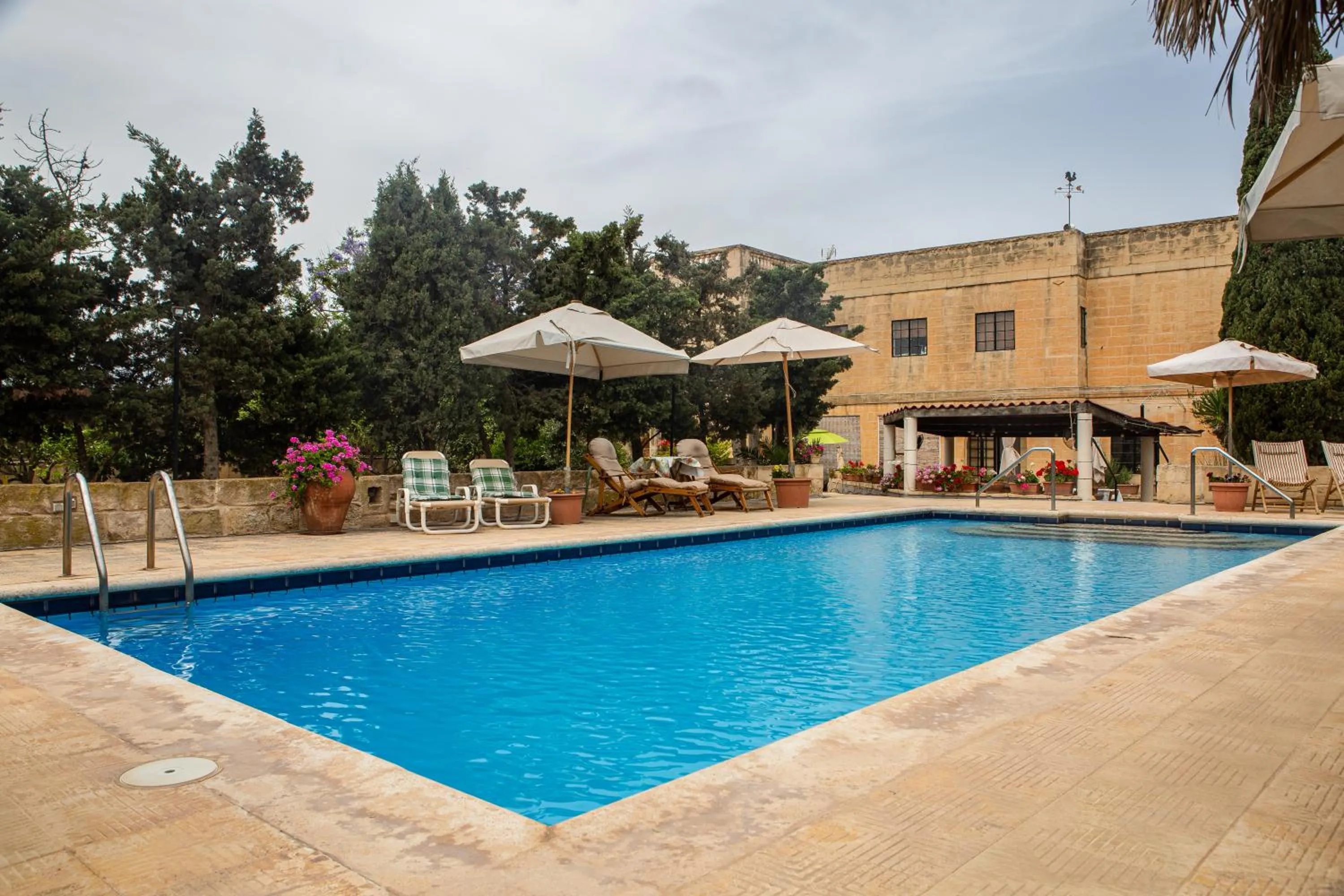 Swimming pool in Ta' Bertu Host Family Bed & Breakfast