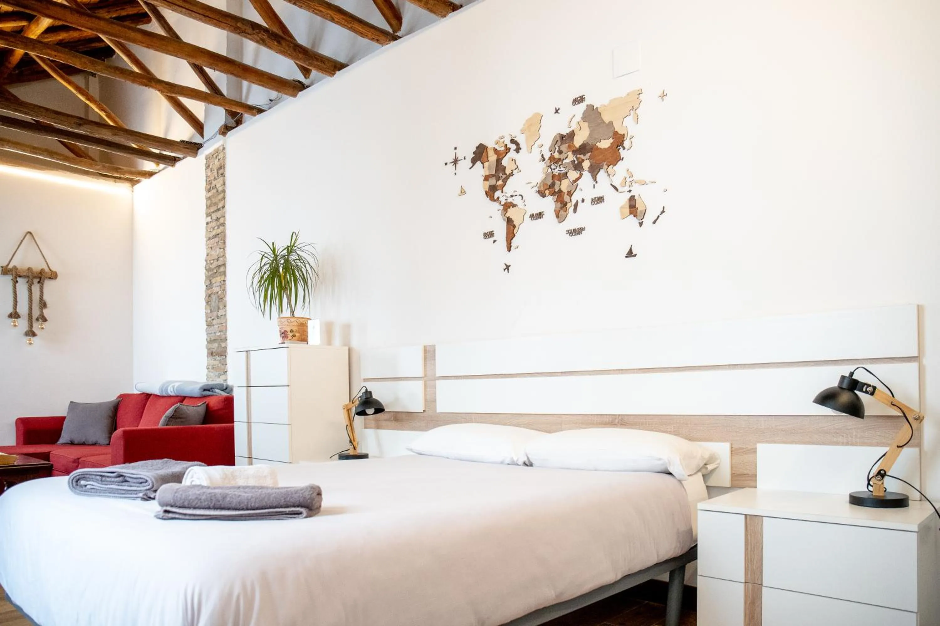 Photo of the whole room, Bed in Casa Po