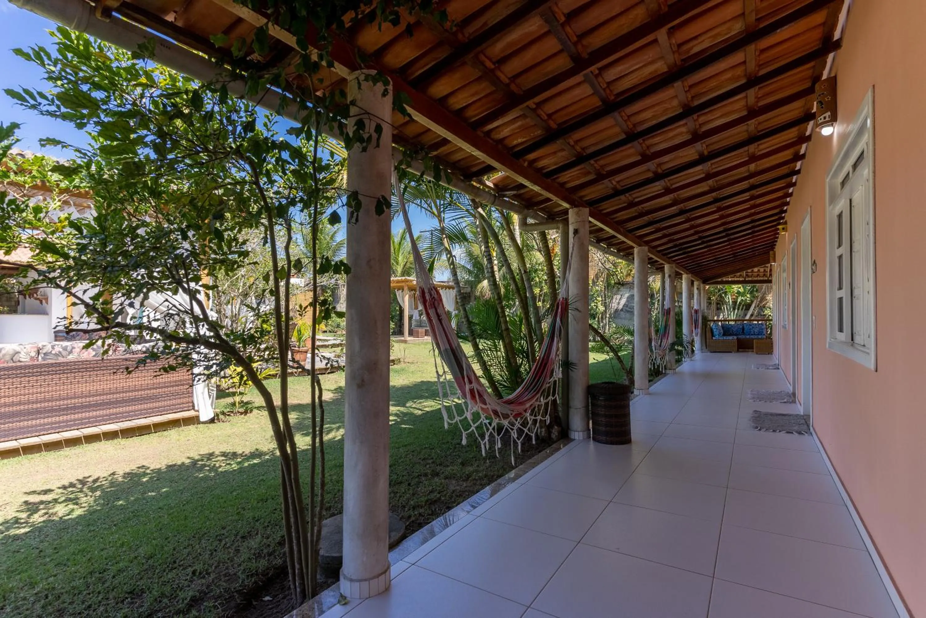 Patio in Pousada Recanto Trancoso