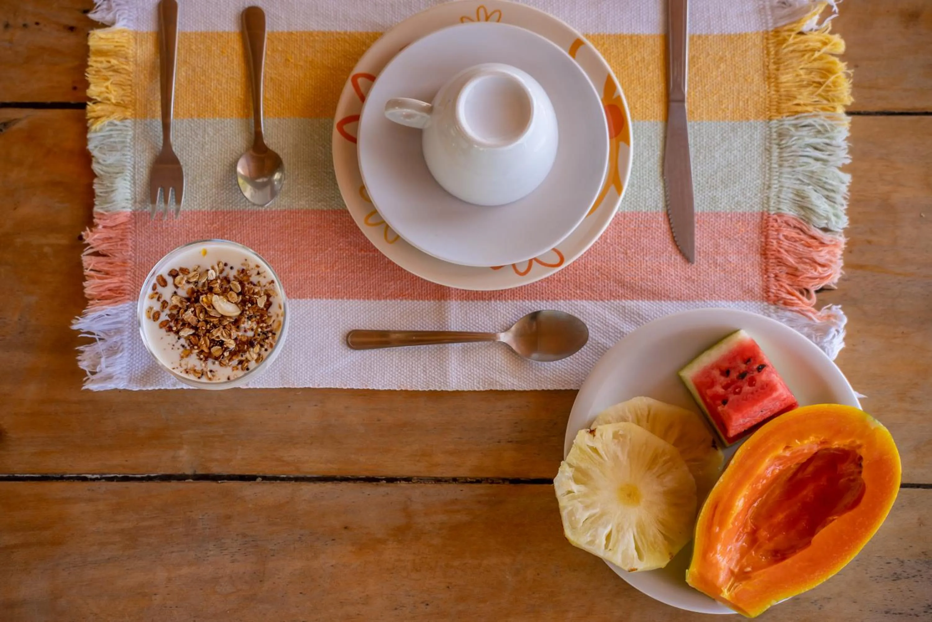 Breakfast in Pousada Recanto Trancoso