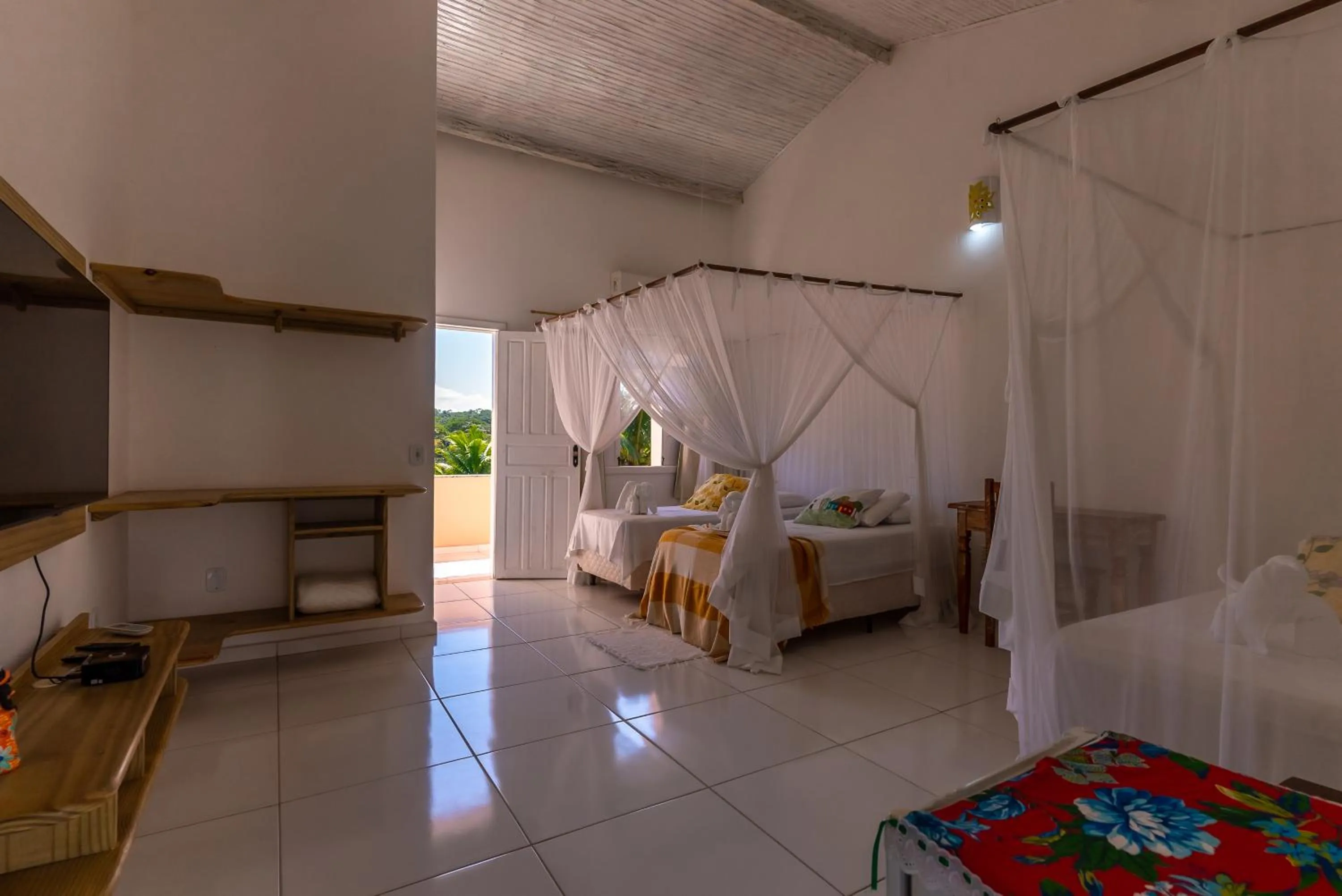 Bedroom, Bed in Pousada Recanto Trancoso