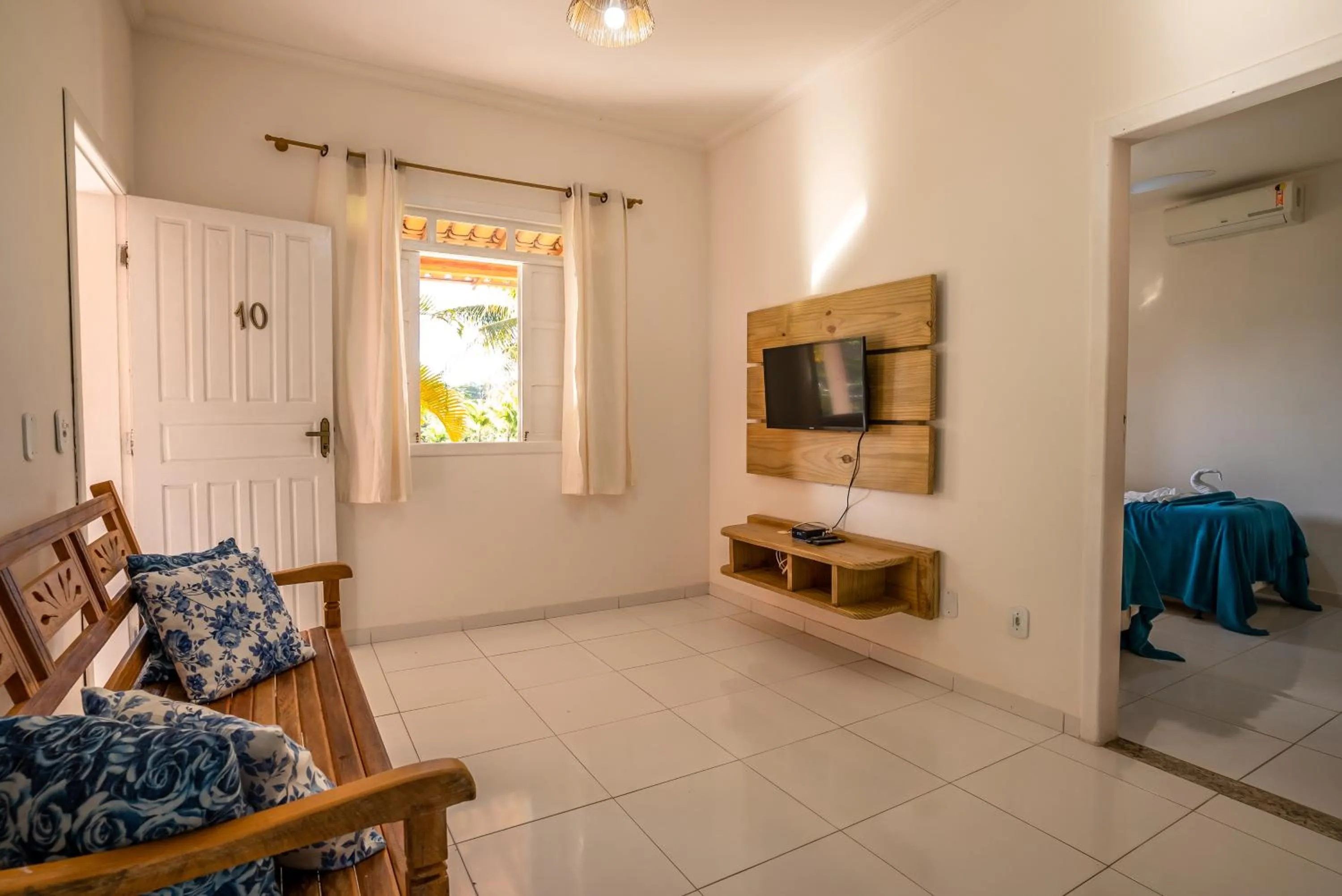 TV and multimedia, Bed in Pousada Recanto Trancoso