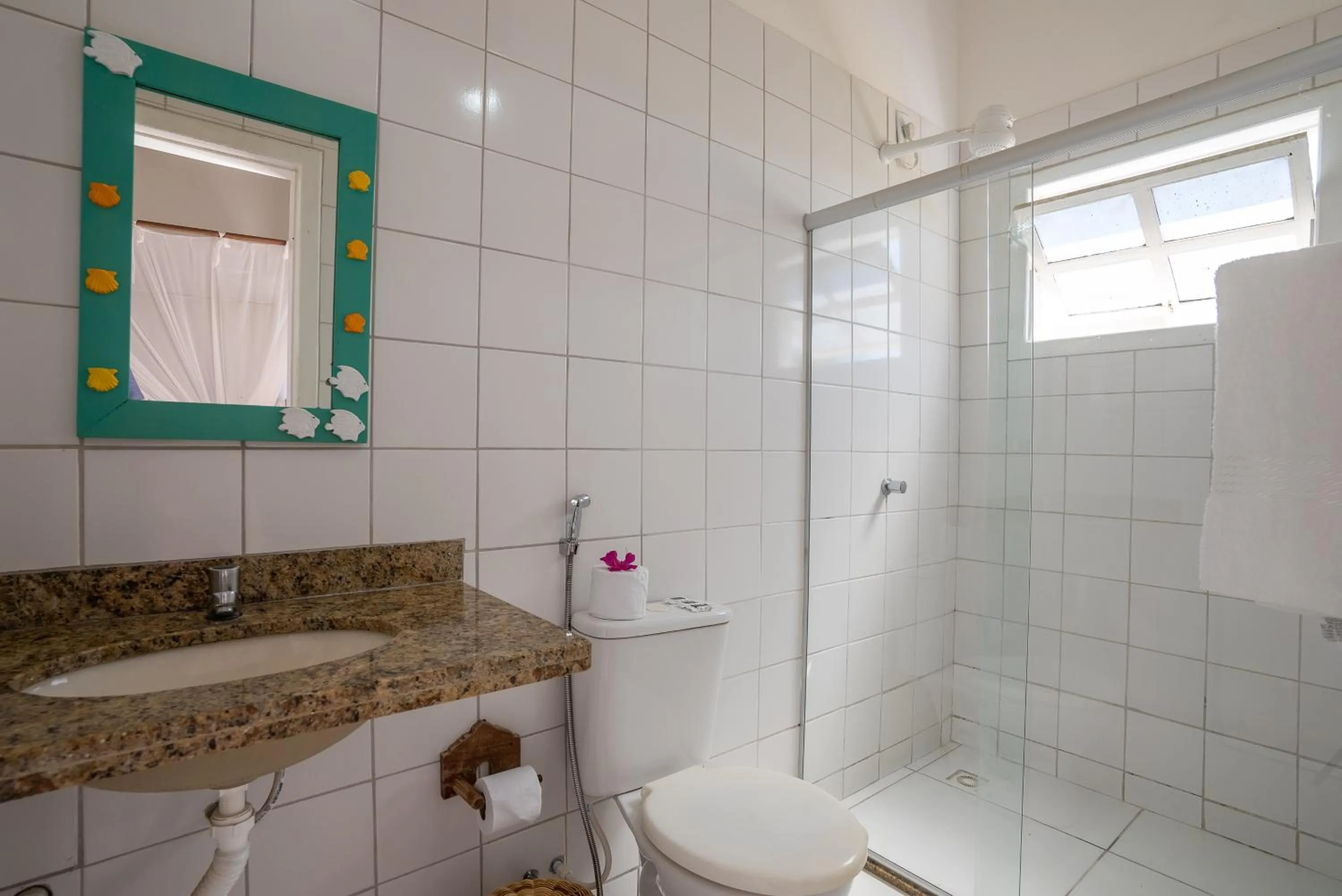 Bathroom in Pousada Recanto Trancoso