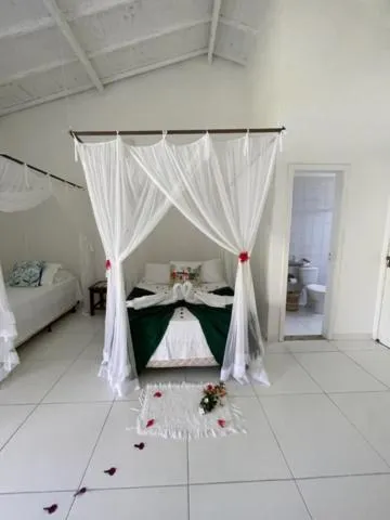 wedding, Bed in Pousada Recanto Trancoso