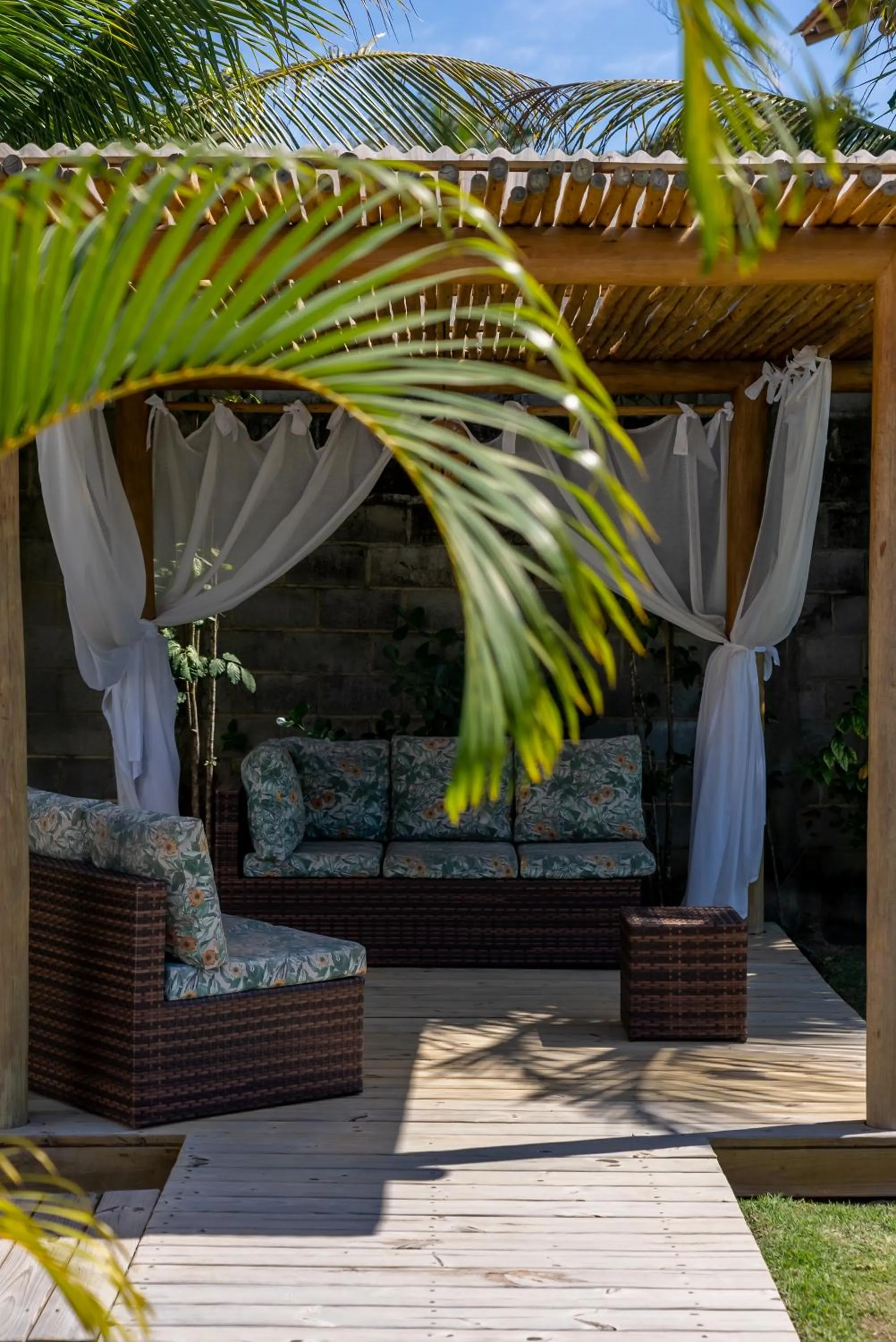 Patio in Pousada Recanto Trancoso