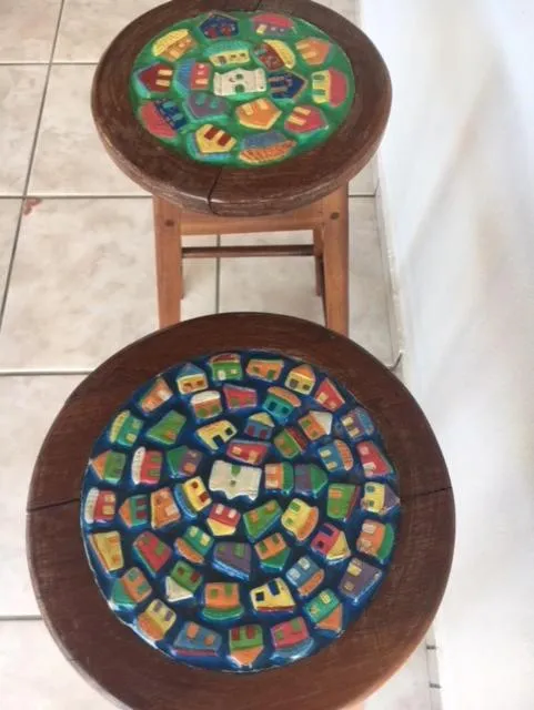 Decorative detail in Pousada Recanto Trancoso