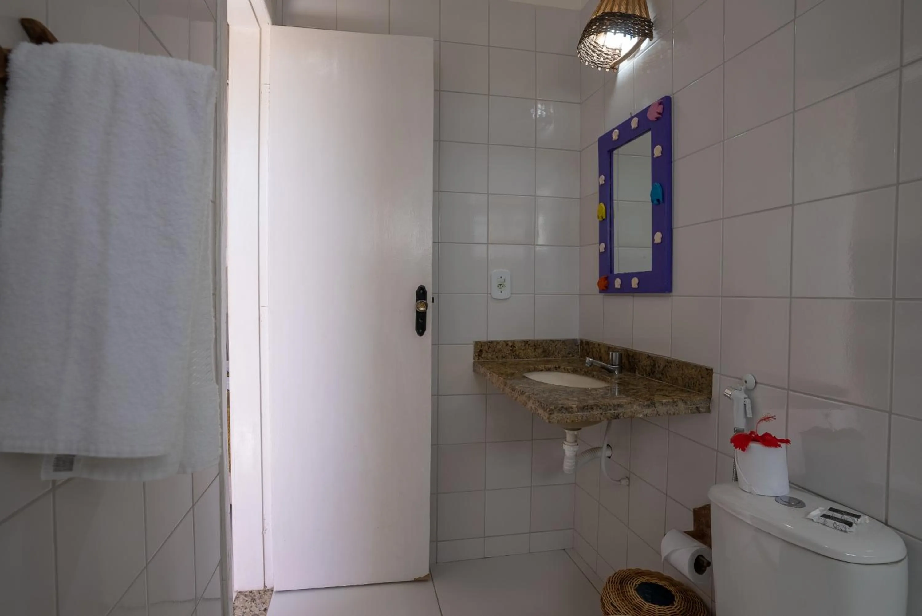 Bathroom in Pousada Recanto Trancoso