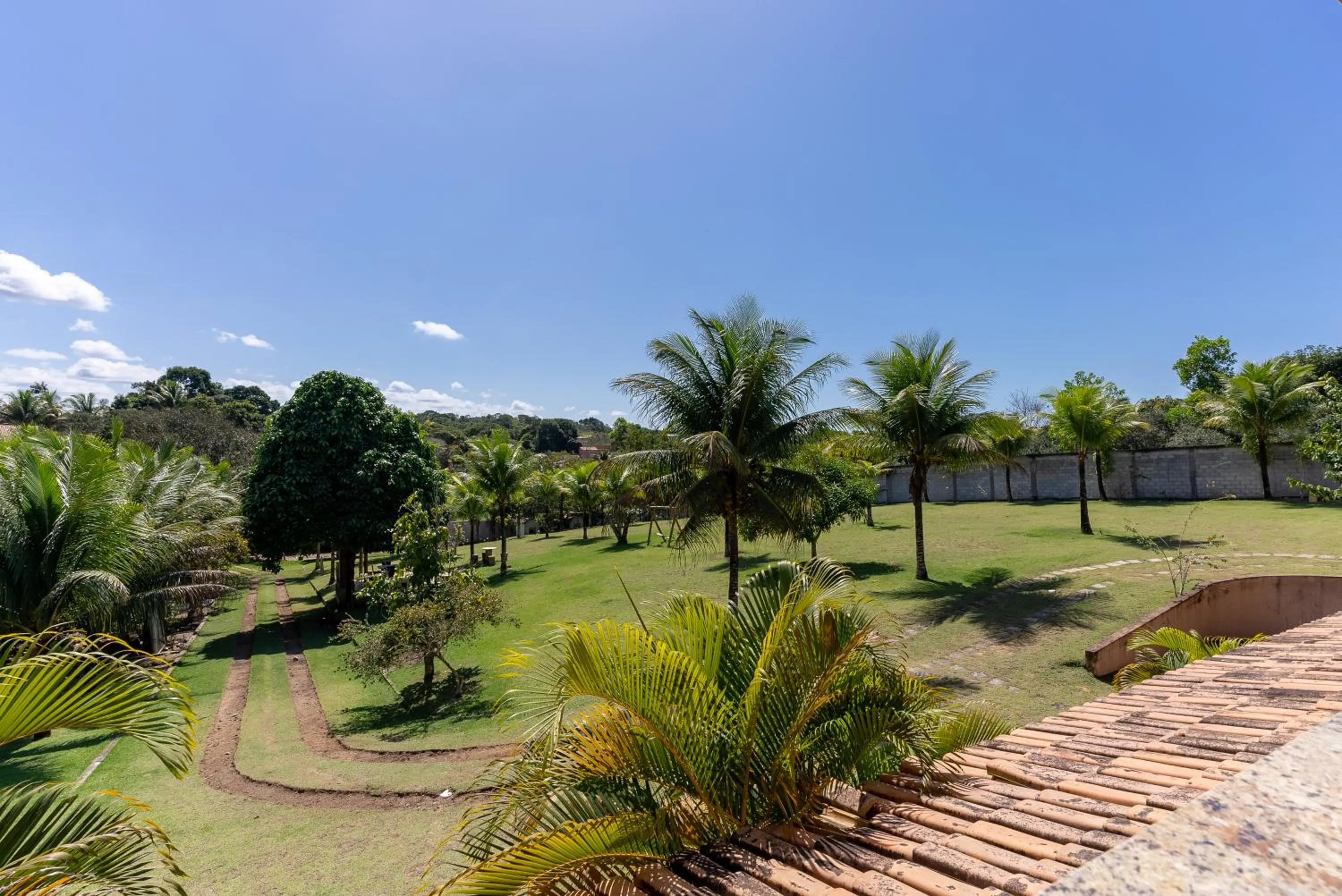 Garden view in Pousada Recanto Trancoso
