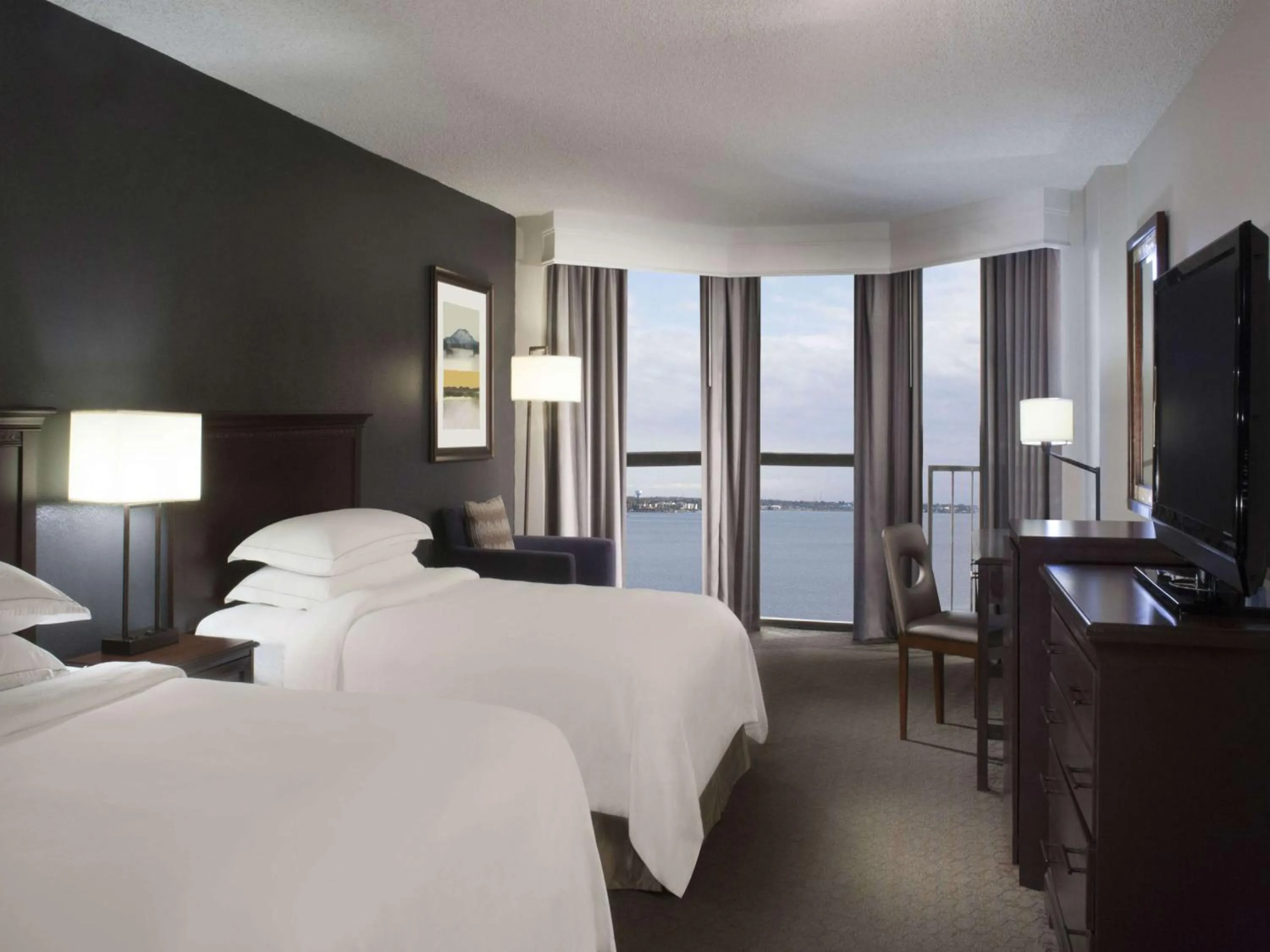 Bedroom, Bed in Hilton Houston NASA Clear Lake