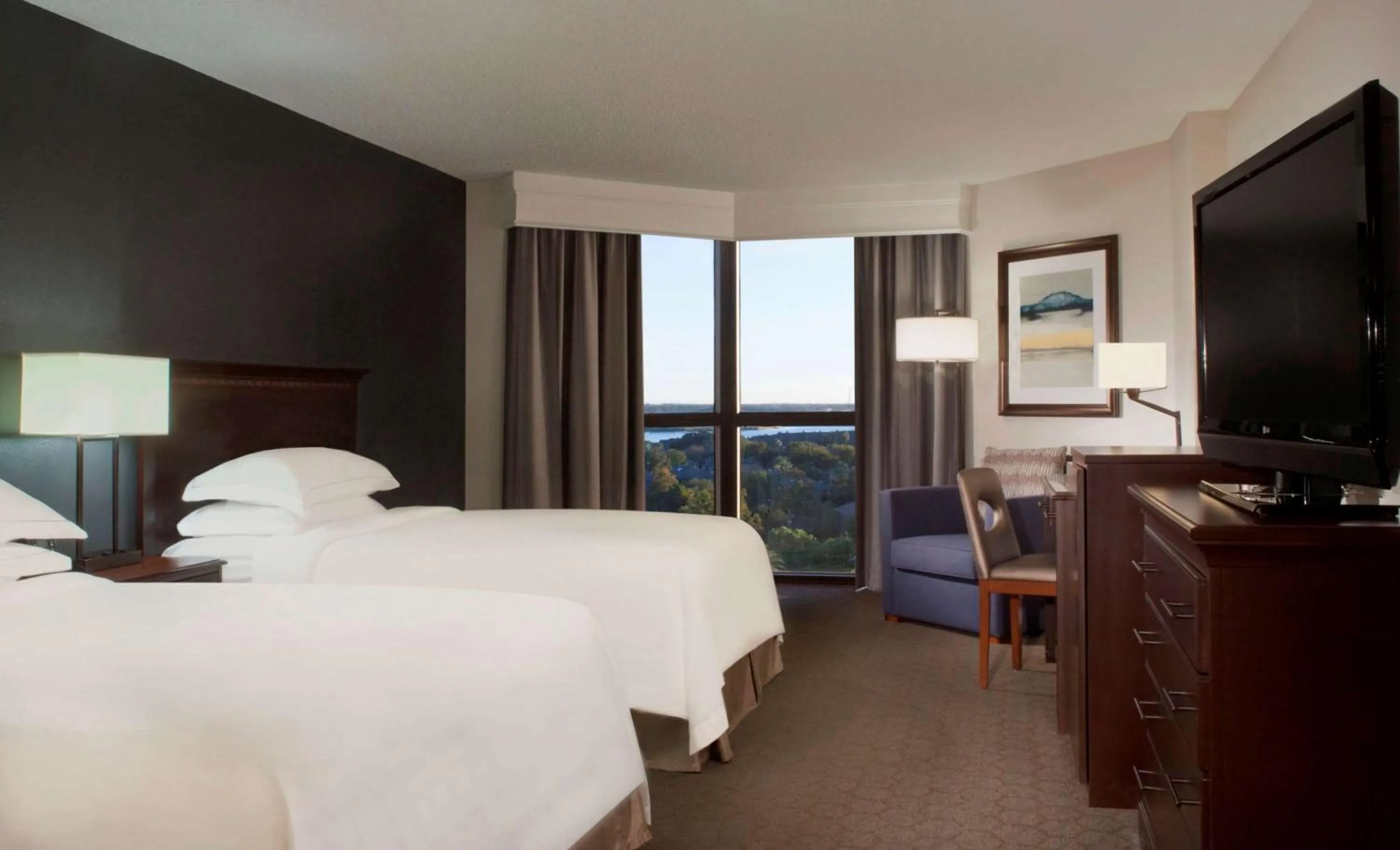 Bedroom, Bed in Hilton Houston NASA Clear Lake