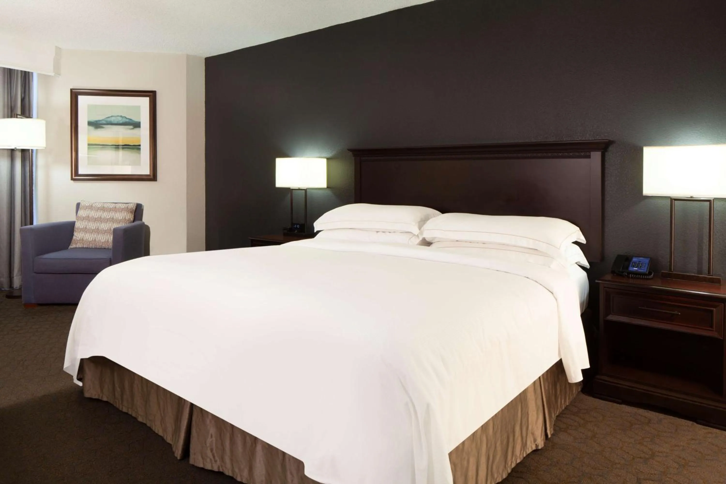 Bed in Hilton Houston NASA Clear Lake