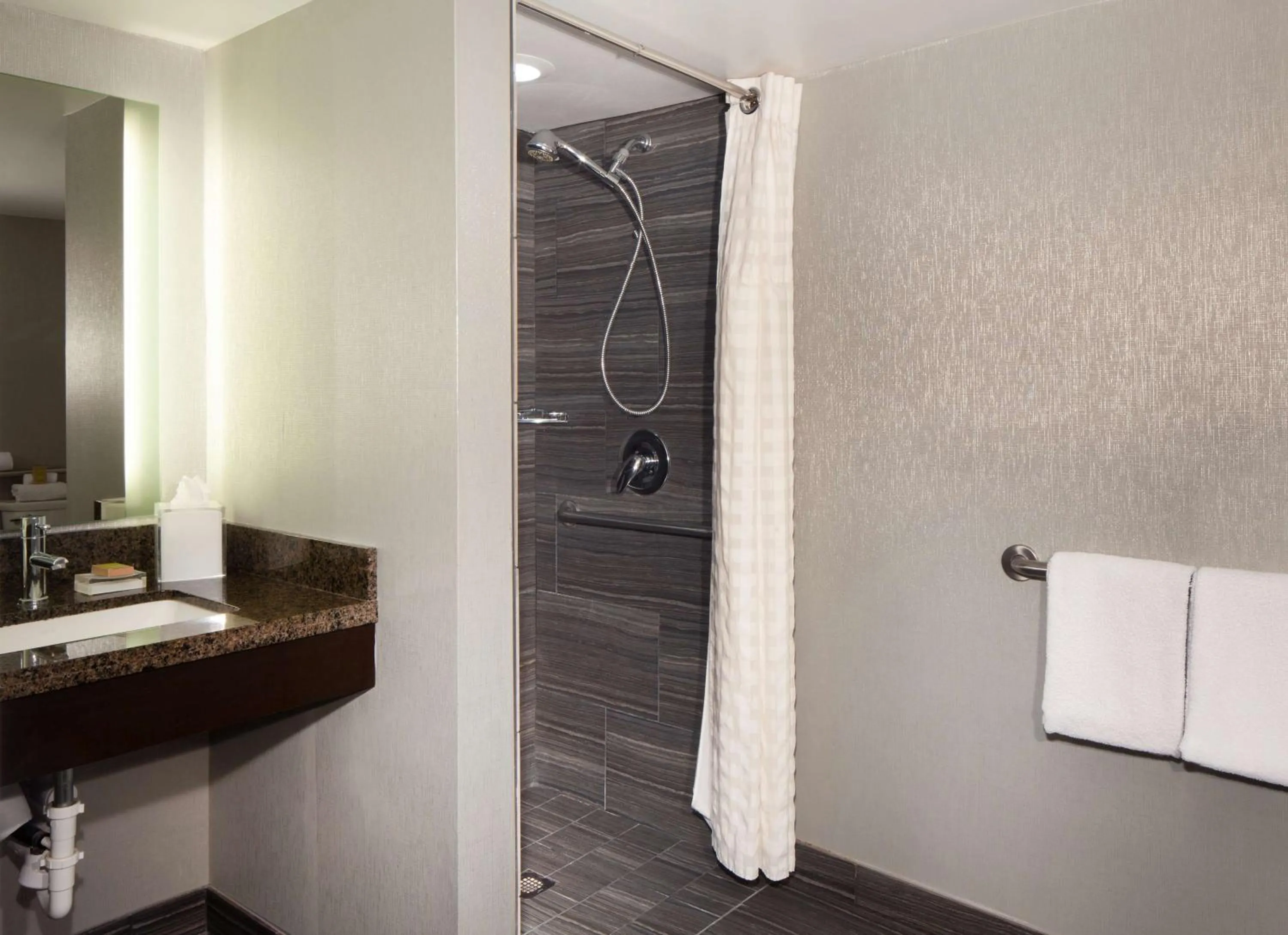 Bathroom in Hilton Houston NASA Clear Lake