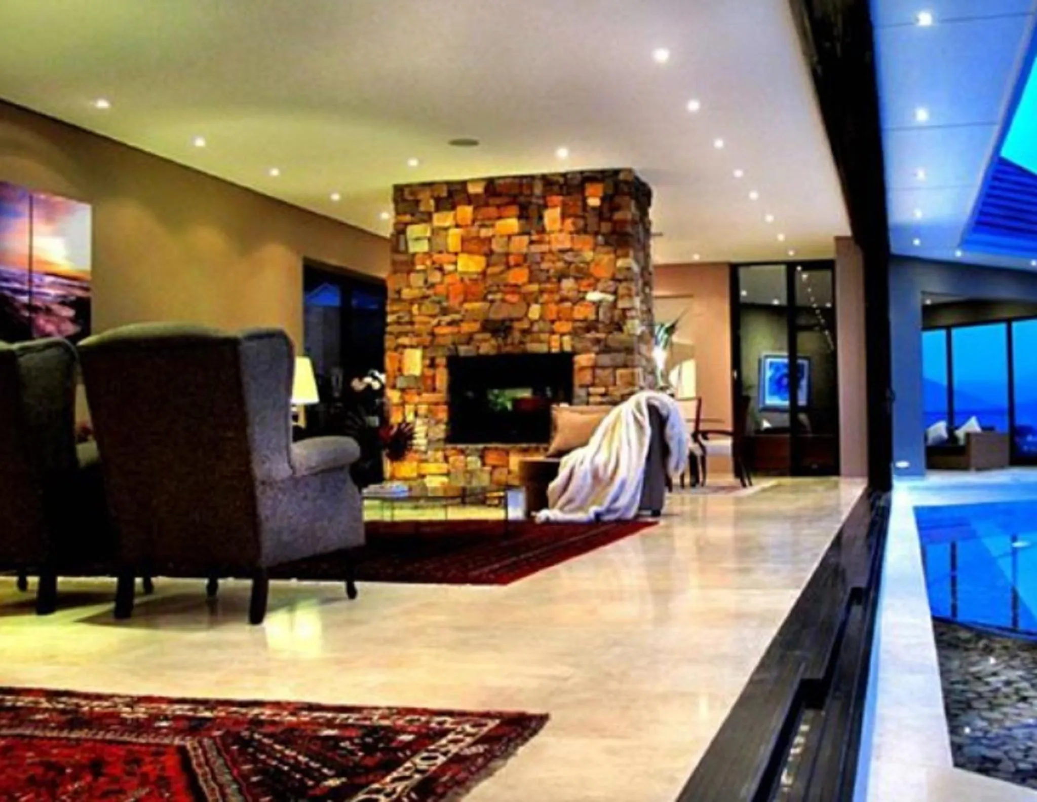 Lounge or bar in Aqua Terra Boutique Guesthouse - Simon's Town, Cape Town