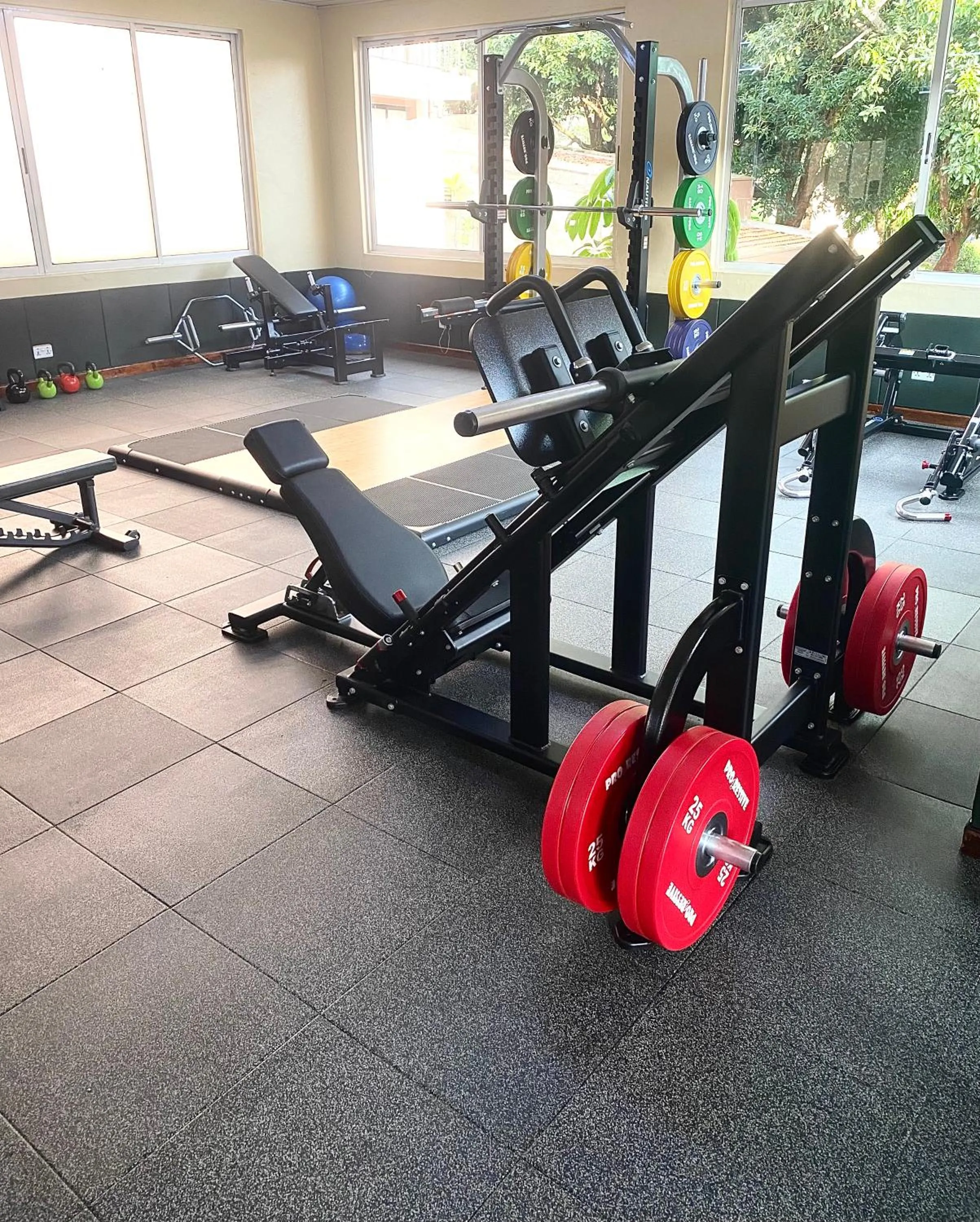 Fitness centre/facilities in Progressive Park Hotel