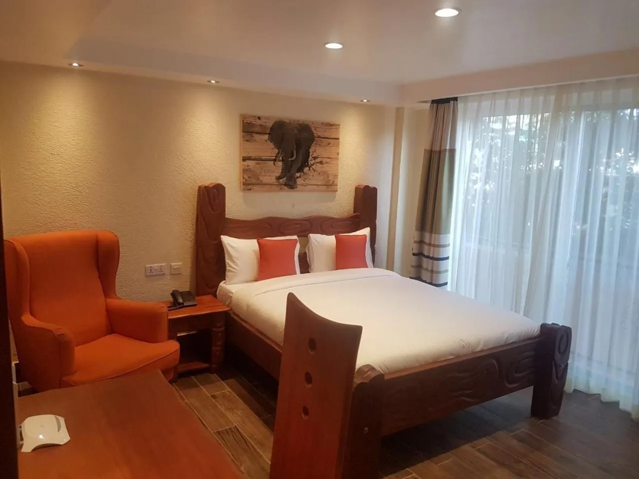 Bedroom, Bed in Progressive Park Hotel