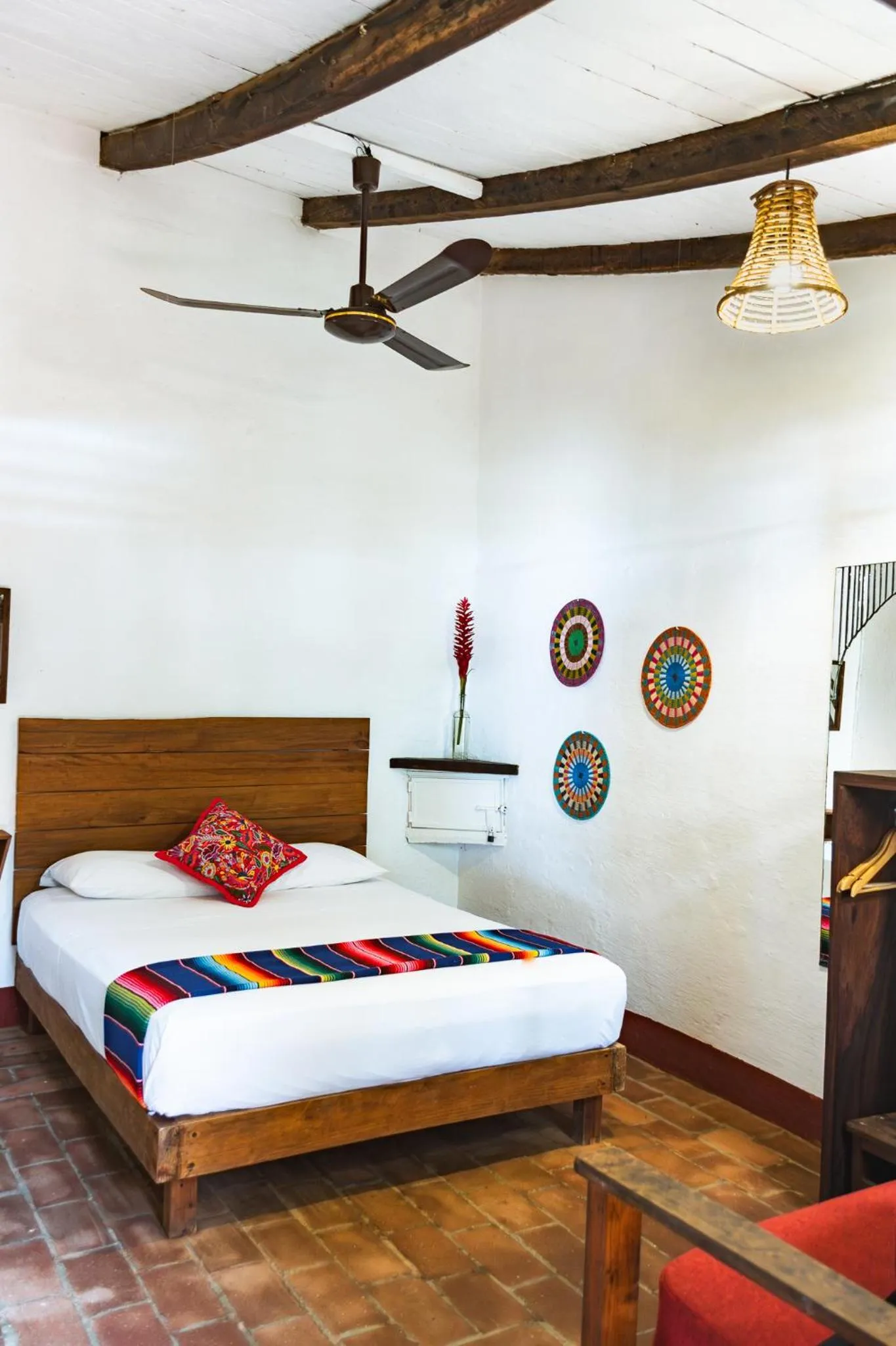 Bed in Posada Mexico