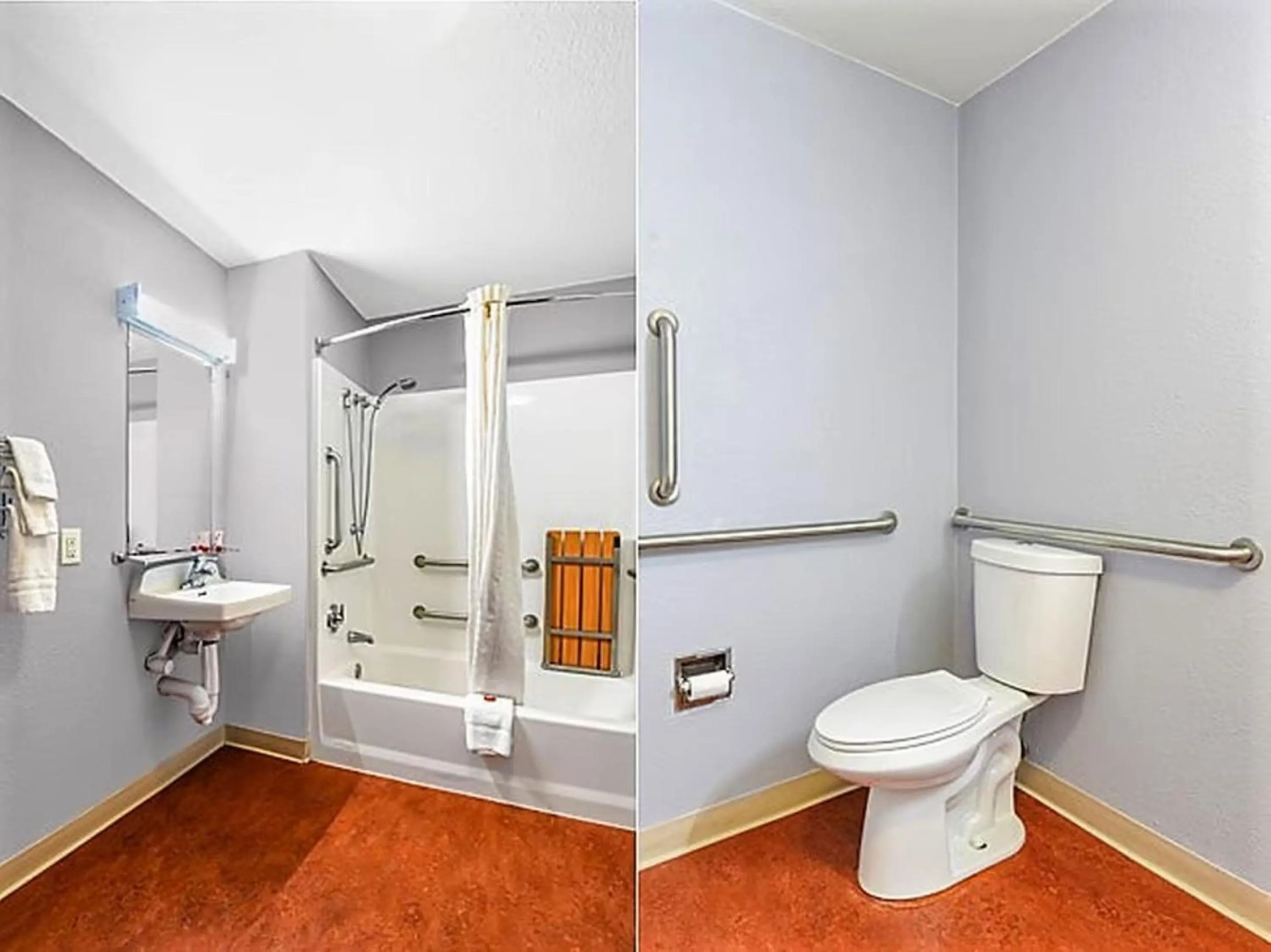 Bathroom in OYO Hotel Irving DFW Airport South