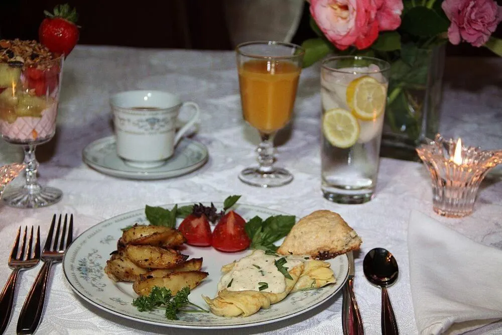 Food close-up in The Napa Inn