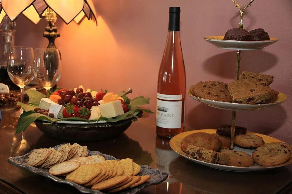 Food close-up in The Napa Inn