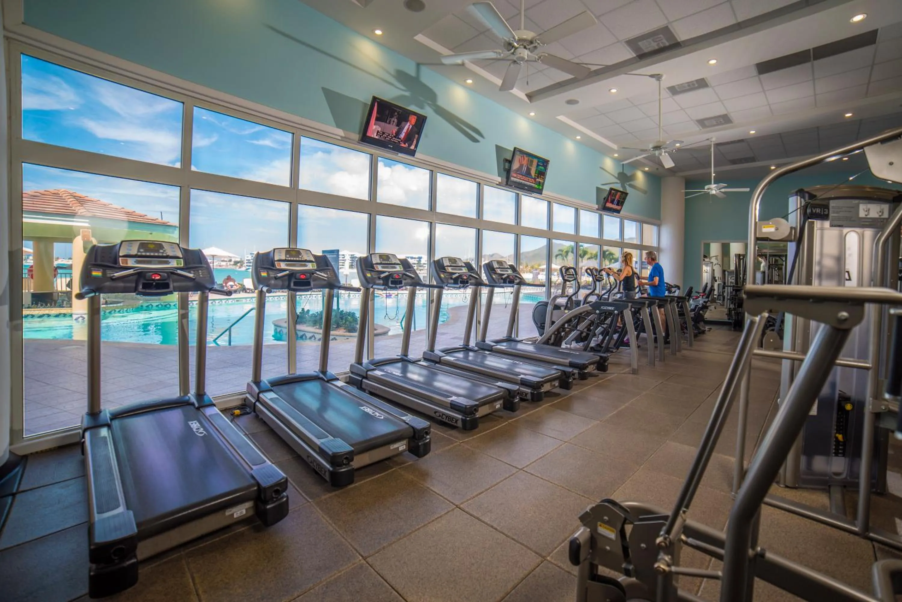 Fitness centre/facilities in The Villas at Simpson Bay Resort