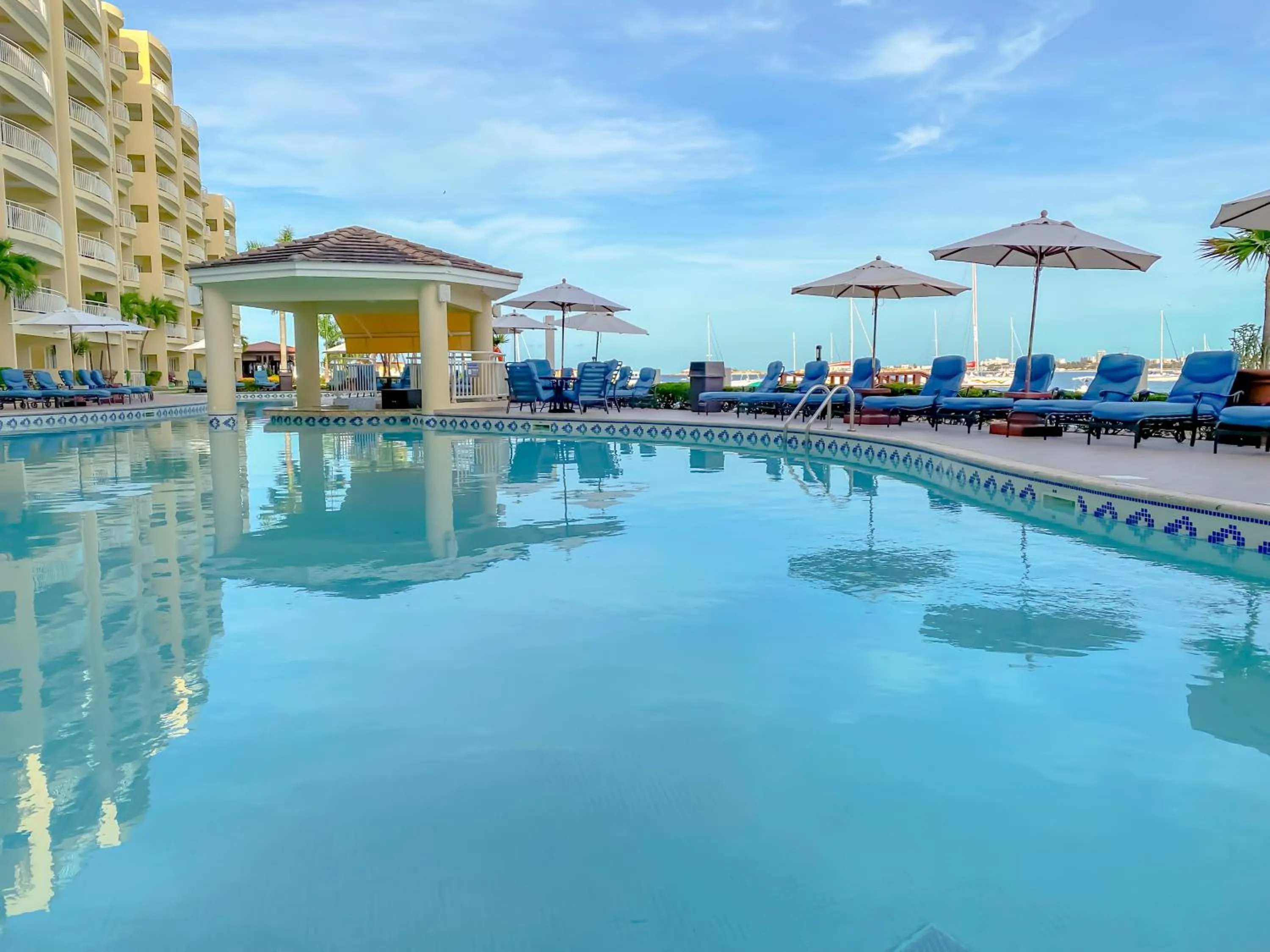Swimming pool in The Villas at Simpson Bay Resort