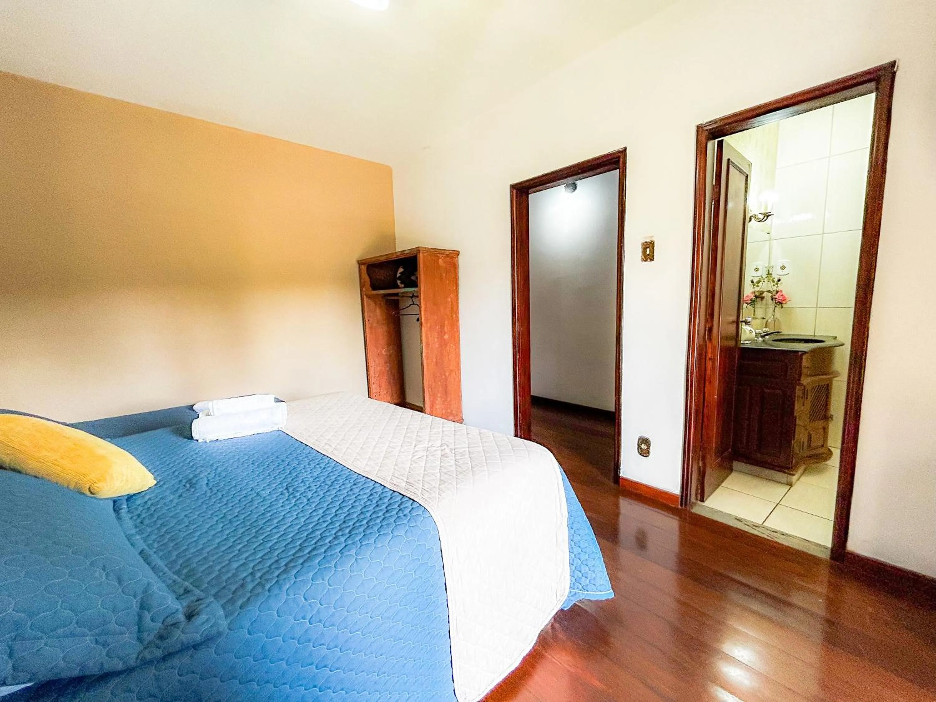 Bed in Pousada dos Sinos