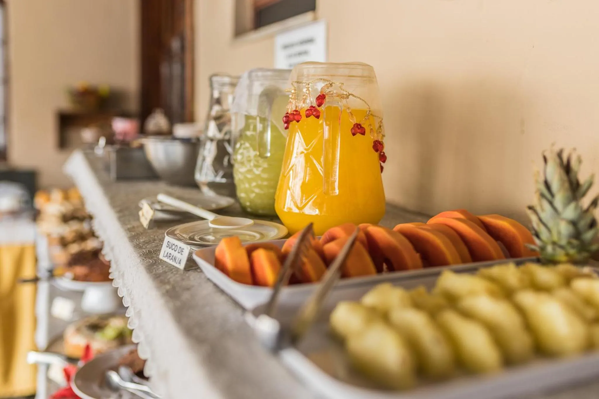 Breakfast in Pousada dos Sinos