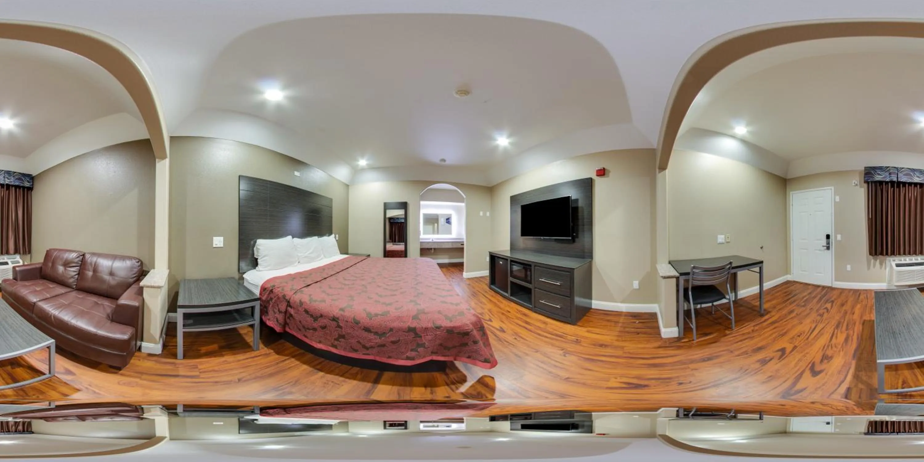 Bed in Scottish Inns & Suites IAH Airport-Beltway 8