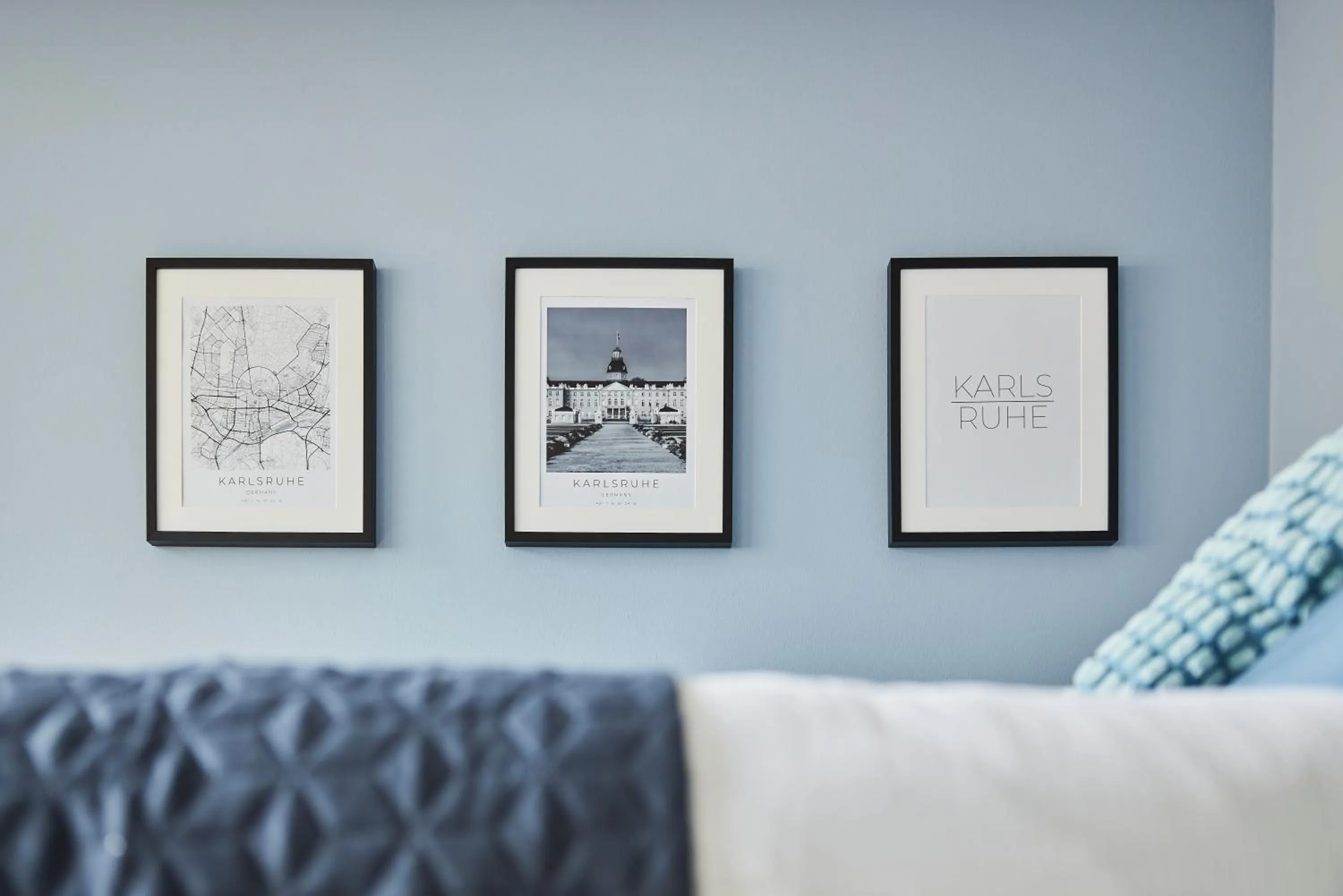 Decorative detail, Bed in SEEGER Living Comfort Downtown