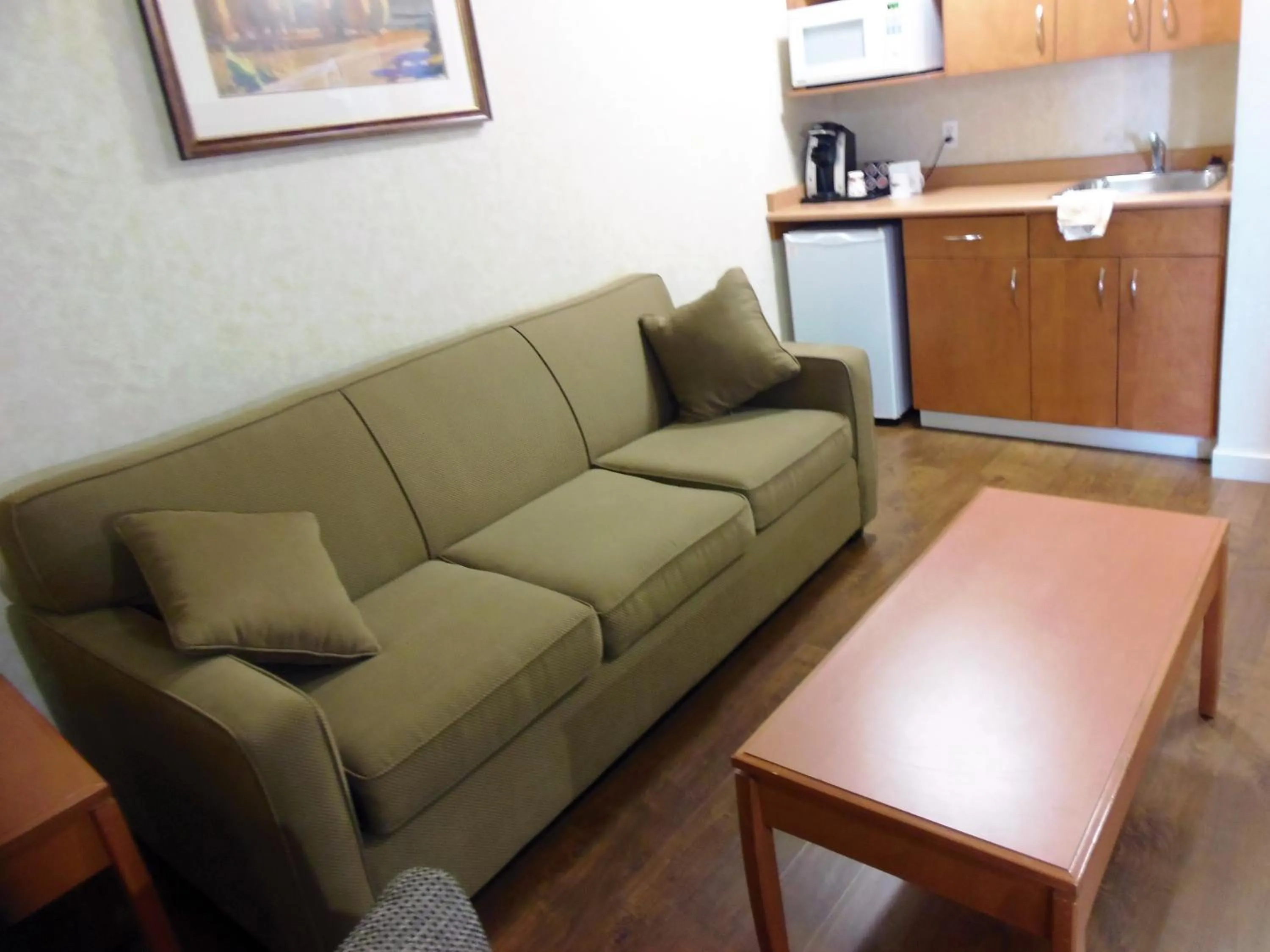 Kitchen or kitchenette in Rosslyn Inn & Suites