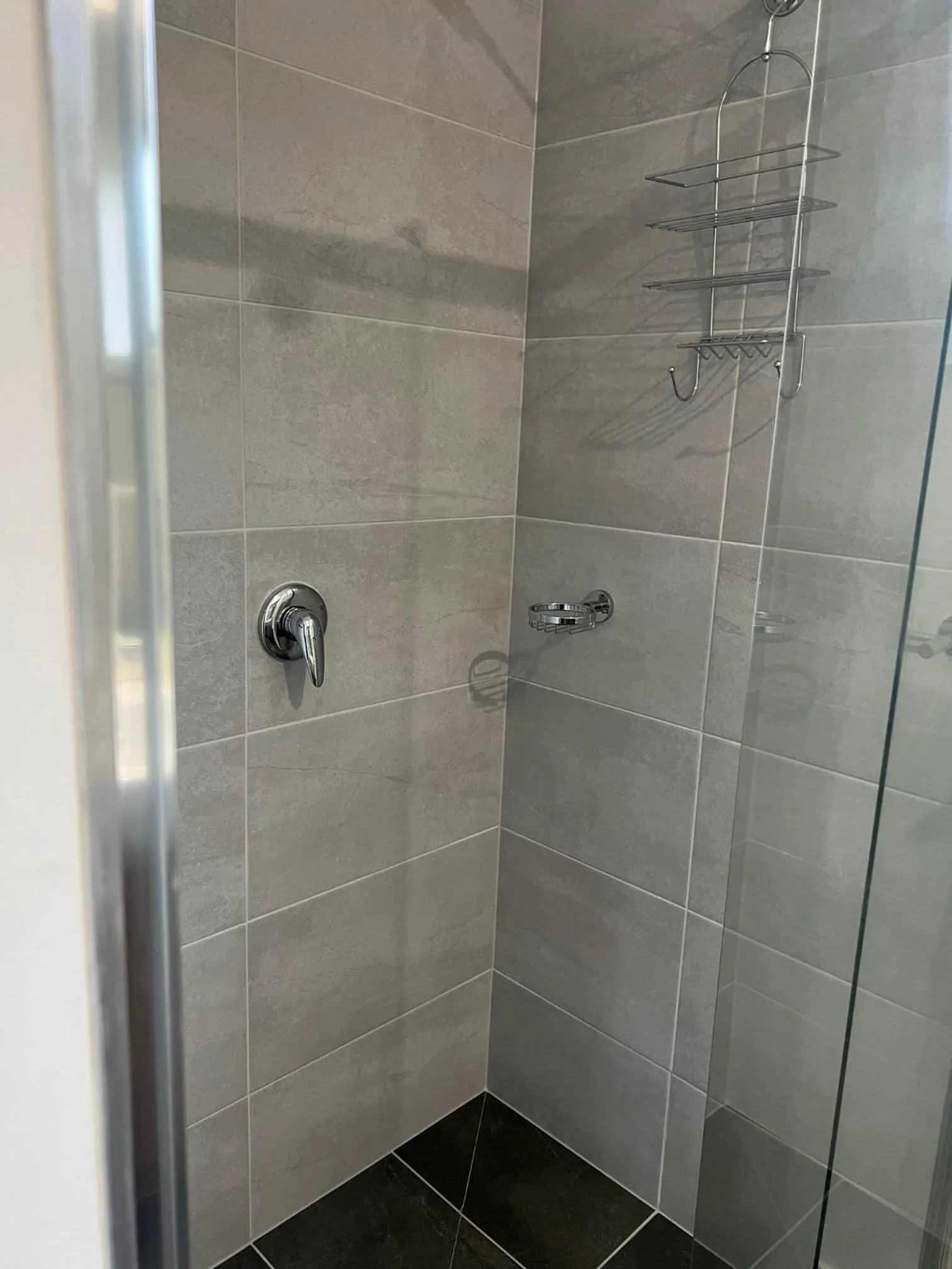 Shower in Beechworth Lake Sambell Caravan Park
