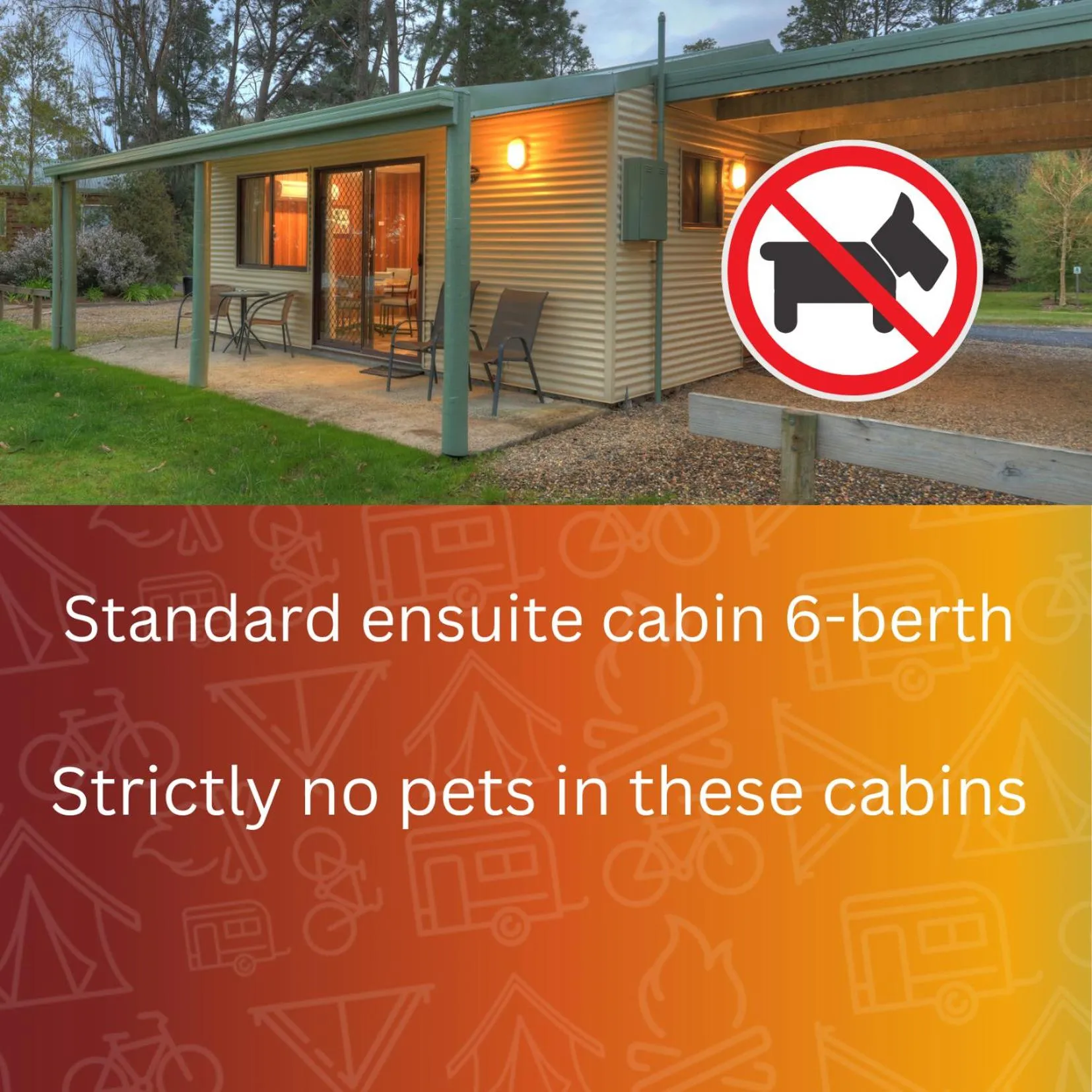 Pets in Beechworth Lake Sambell Caravan Park