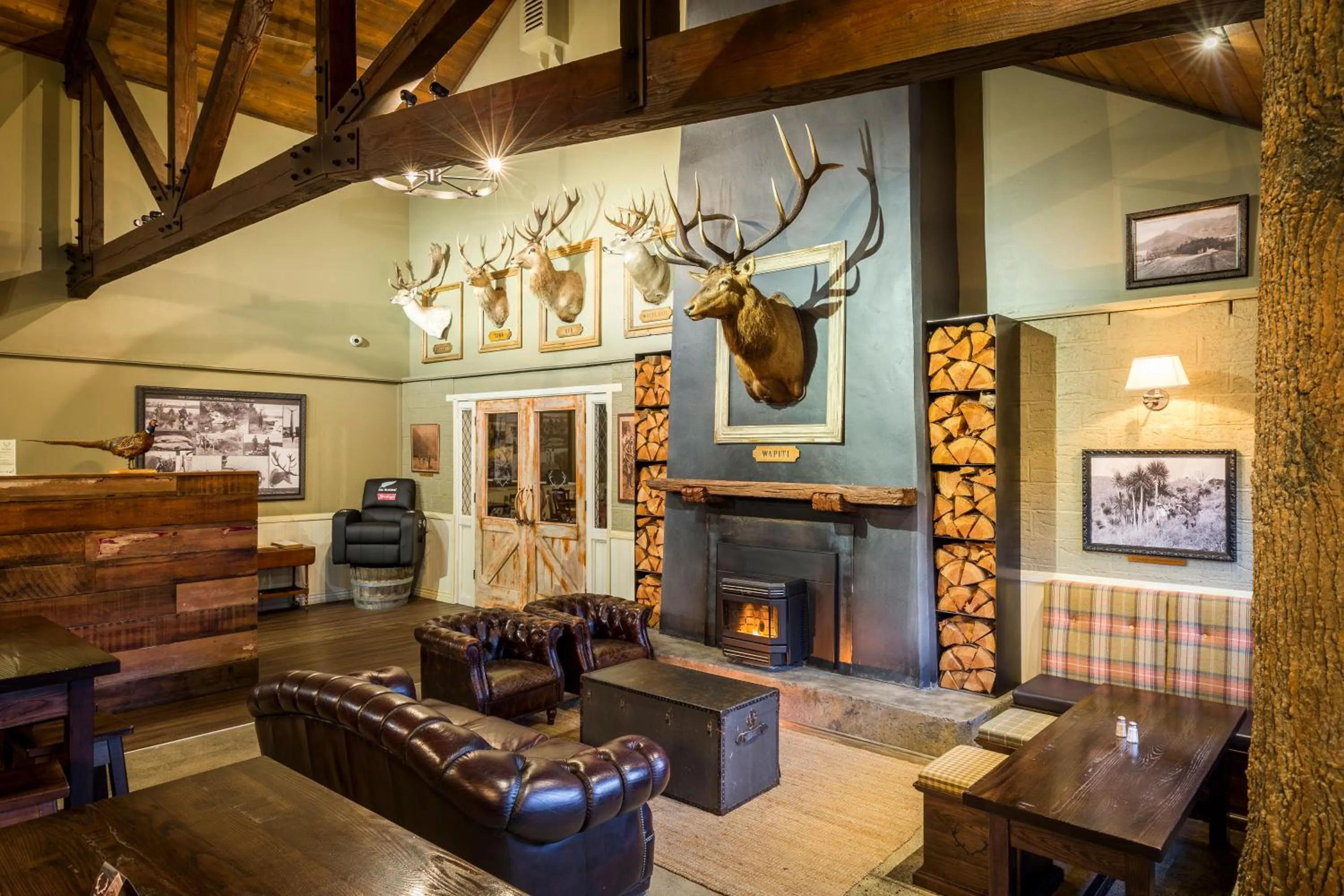 Seating area in Hanmer Springs Retreat