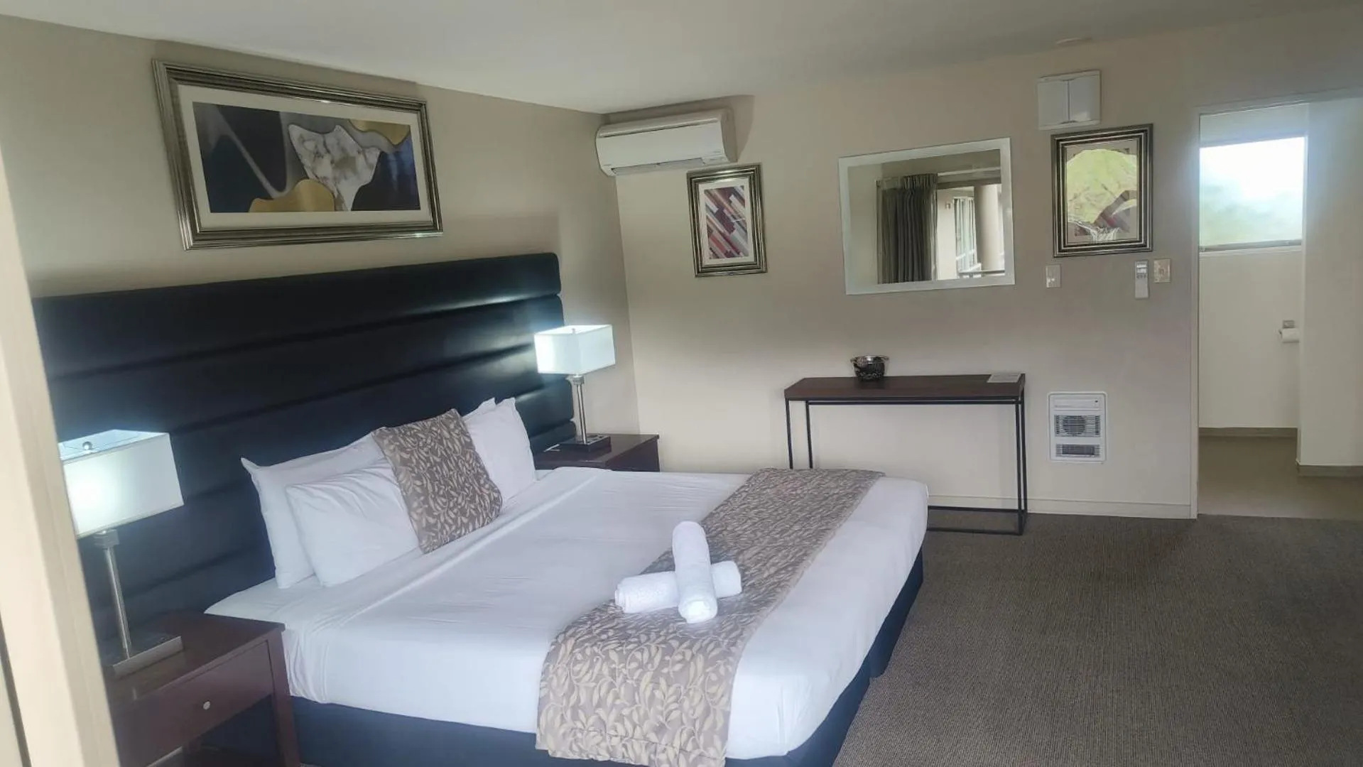 Bedroom in Hanmer Springs Retreat