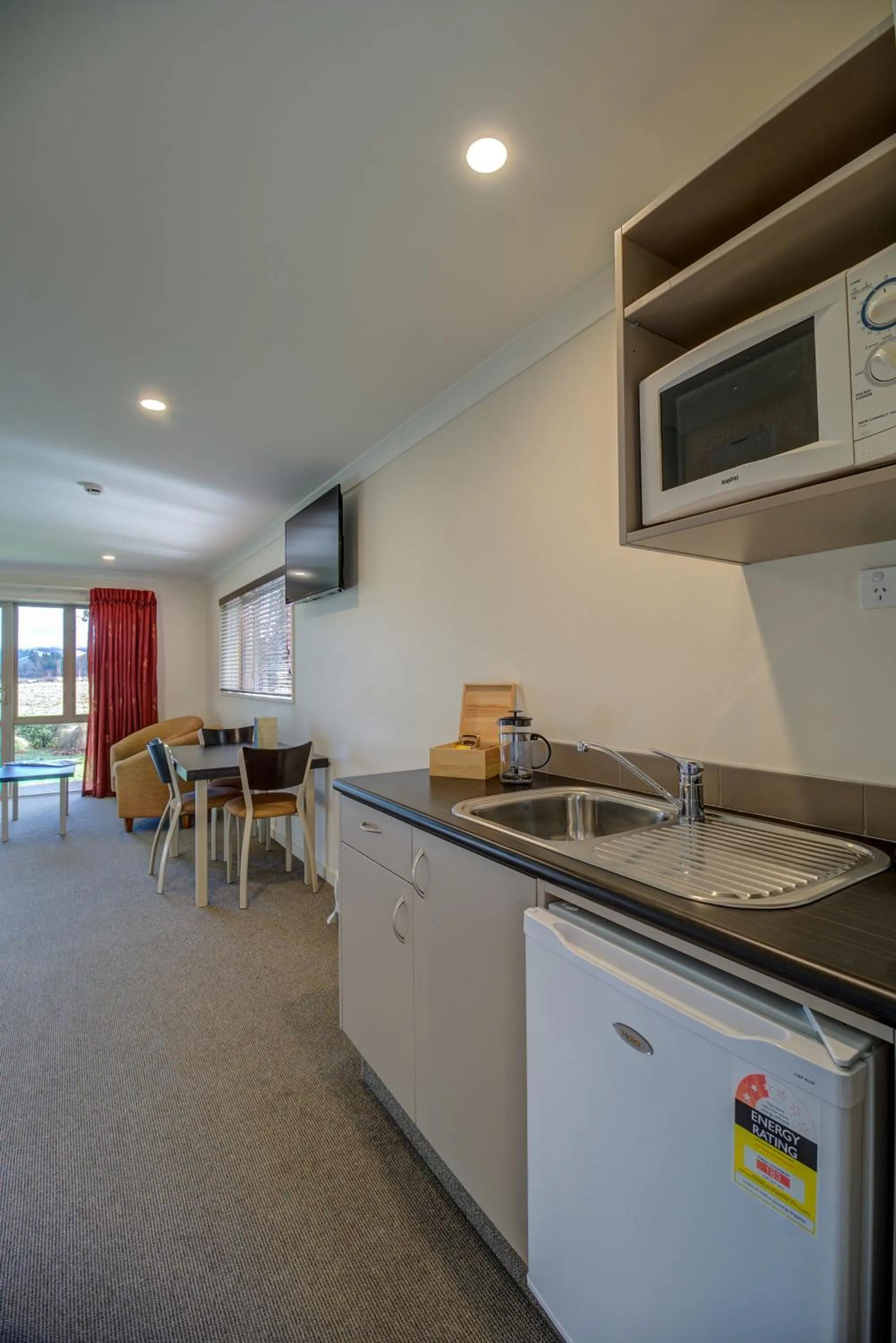 TV and multimedia in Hanmer Springs Retreat