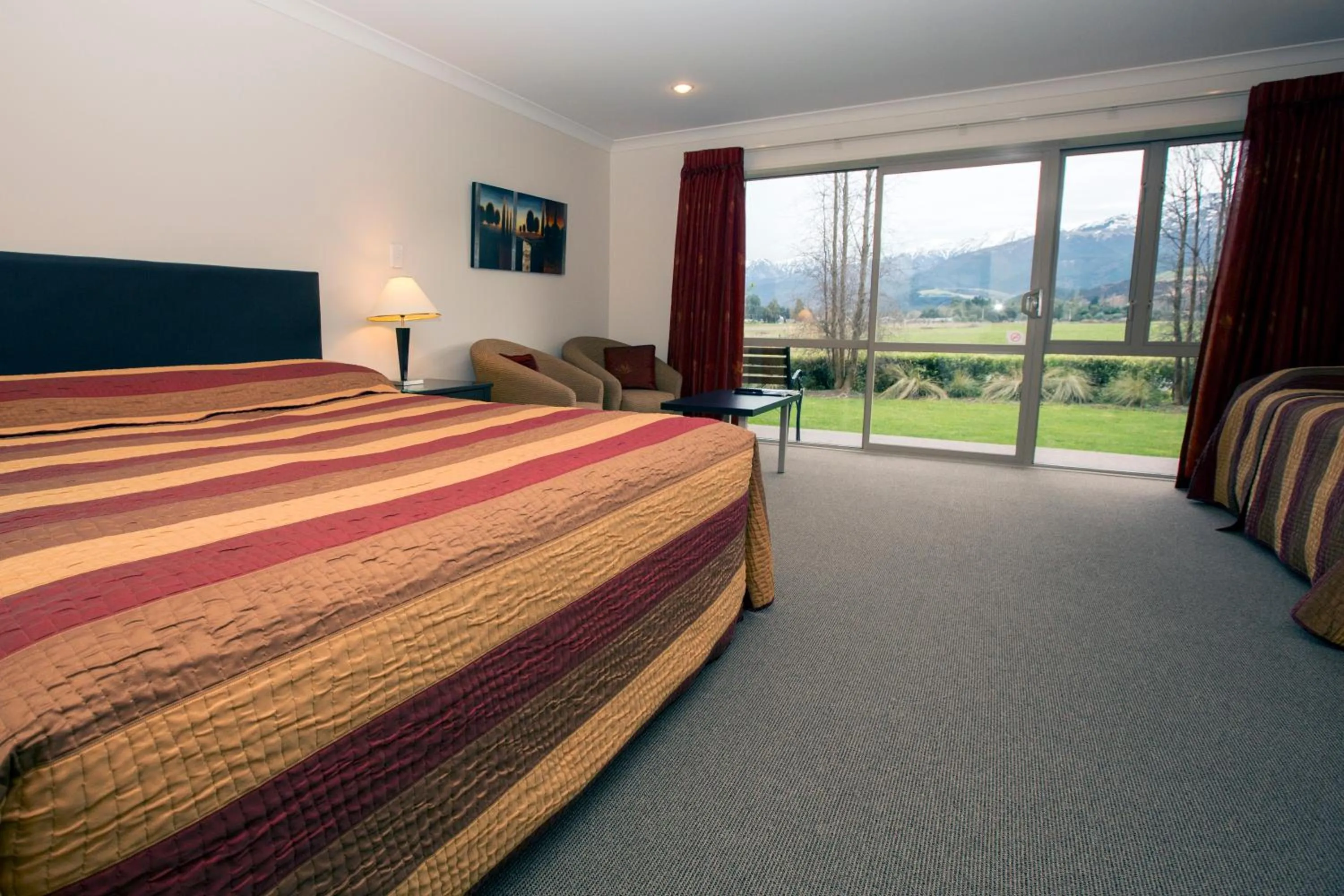 Bed in Hanmer Springs Retreat