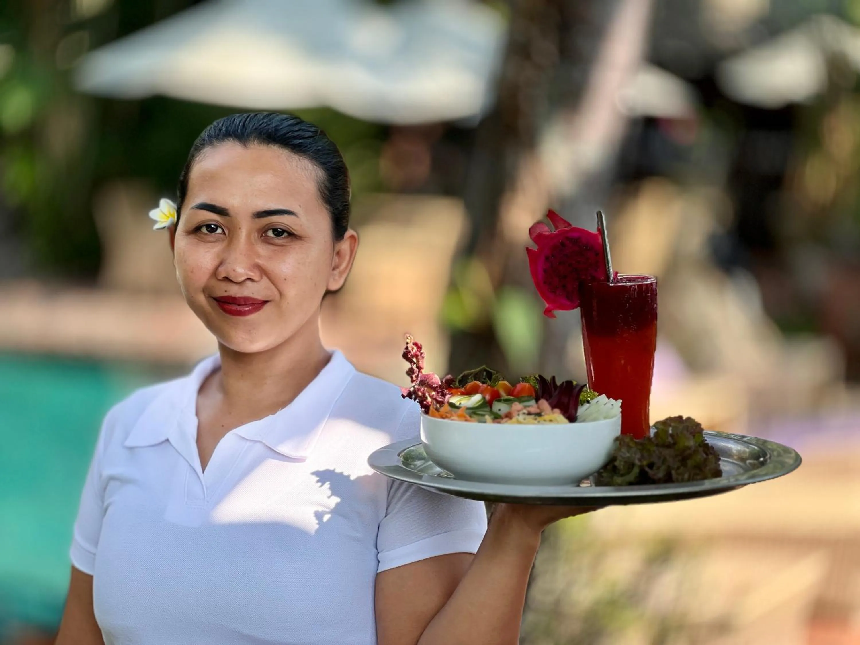 Property building in Villa Boreh Beach Resort and Spa