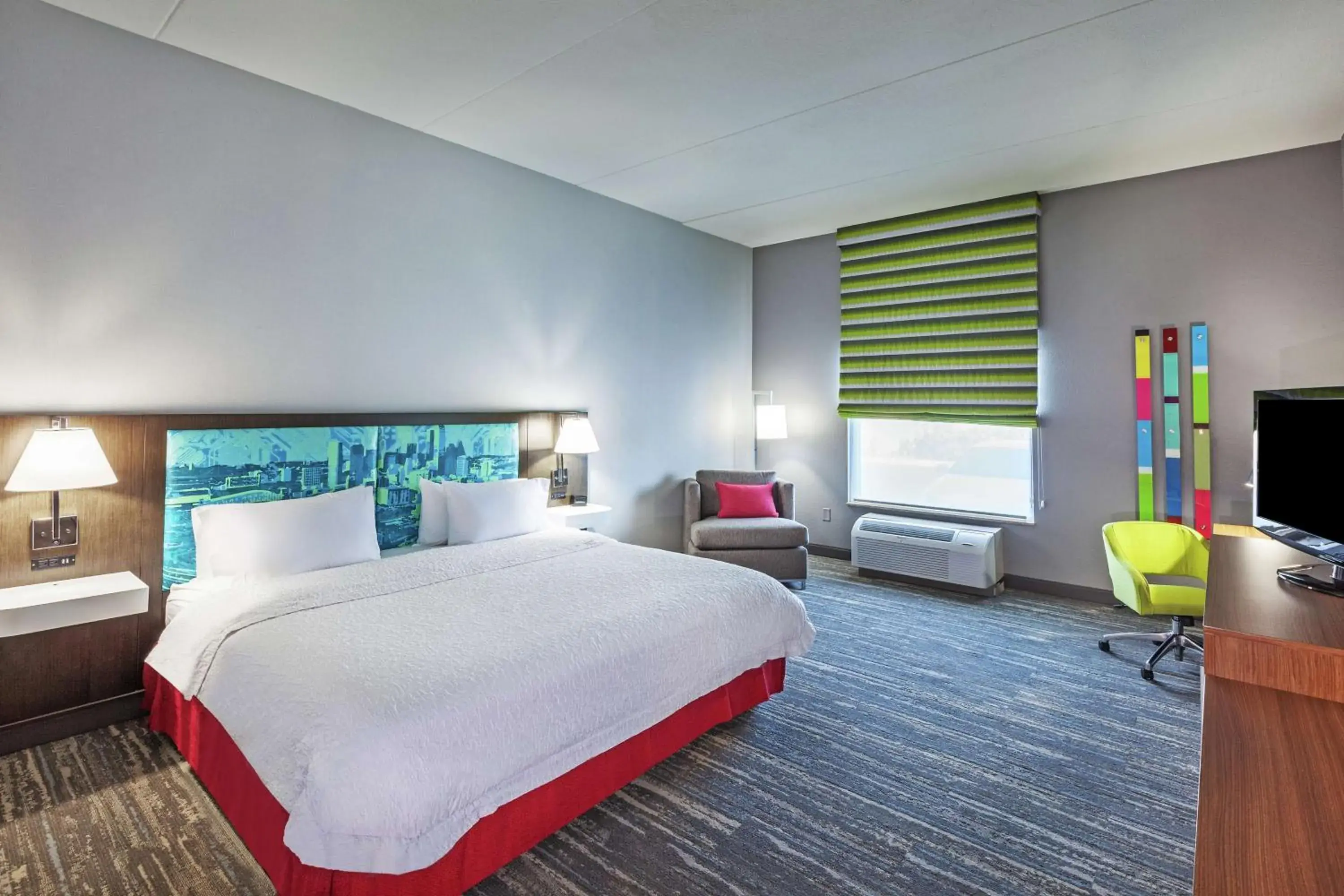 King Room with King Bed - Non-Smoking in Hampton Inn & Suites Houston-Bush Intercontinental Airport King Room with King Bed - Non-Smoking in Hampton Inn & Suites Houston-Bush Intercontinental Airport