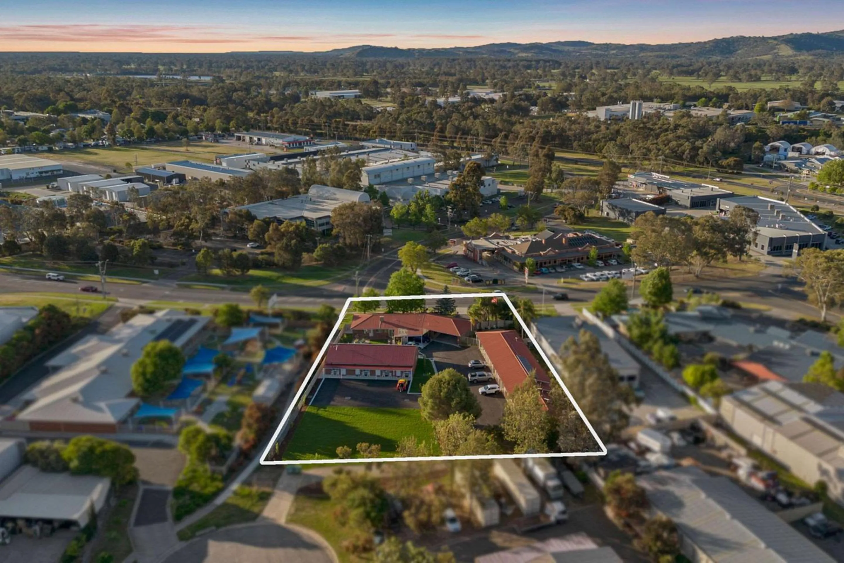 Property building in Econo Lodge Border Gateway Wodonga