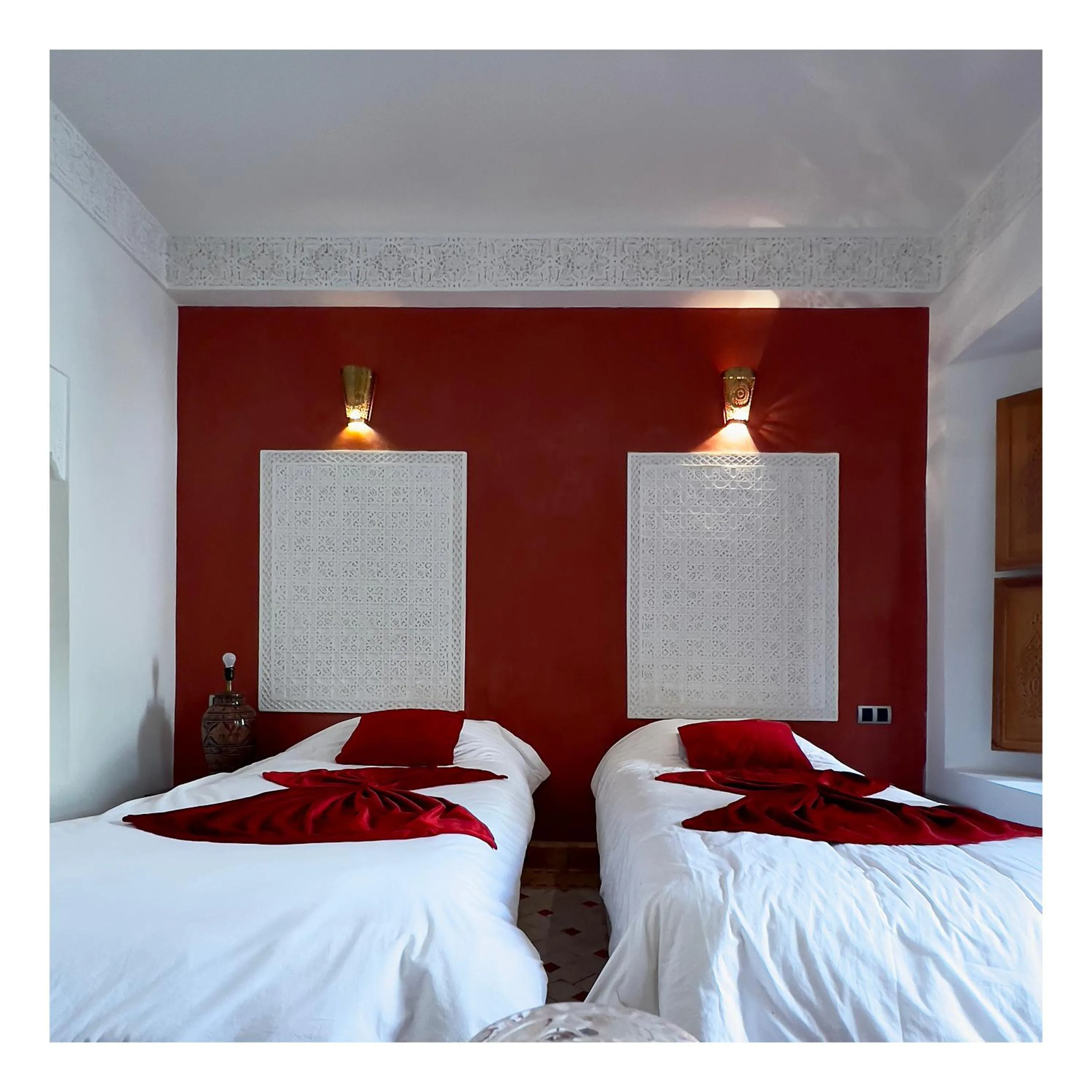 Bed in Palais Nejma oriental