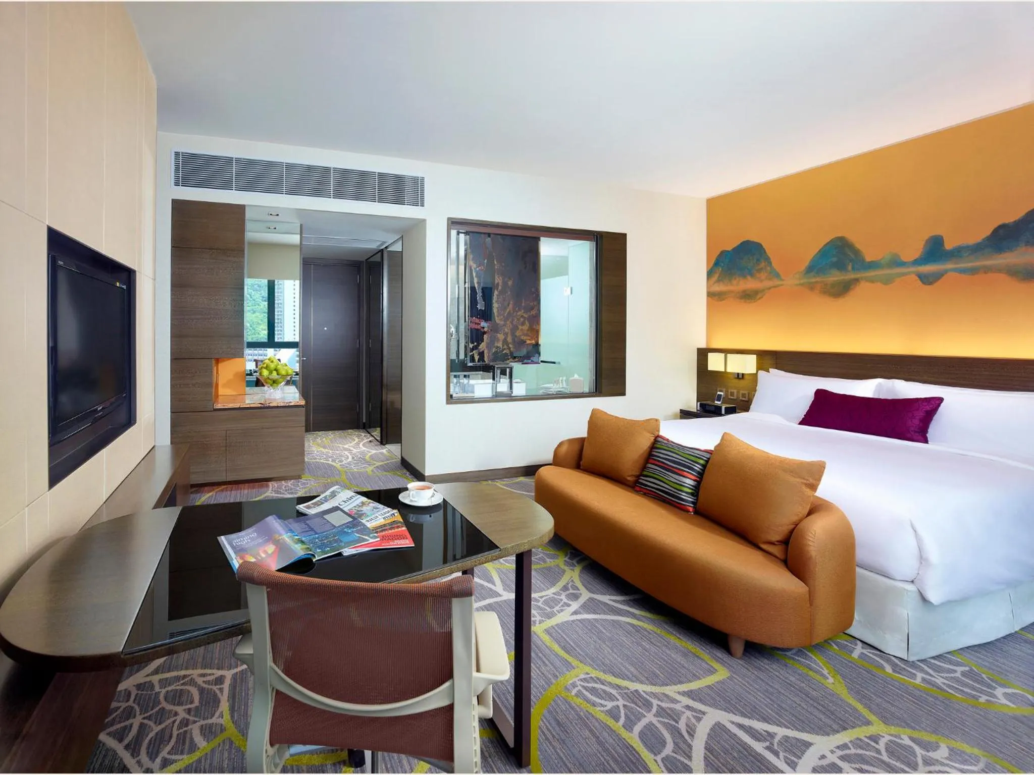 Photo of the whole room in Crowne Plaza Hong Kong Kowloon East by IHG