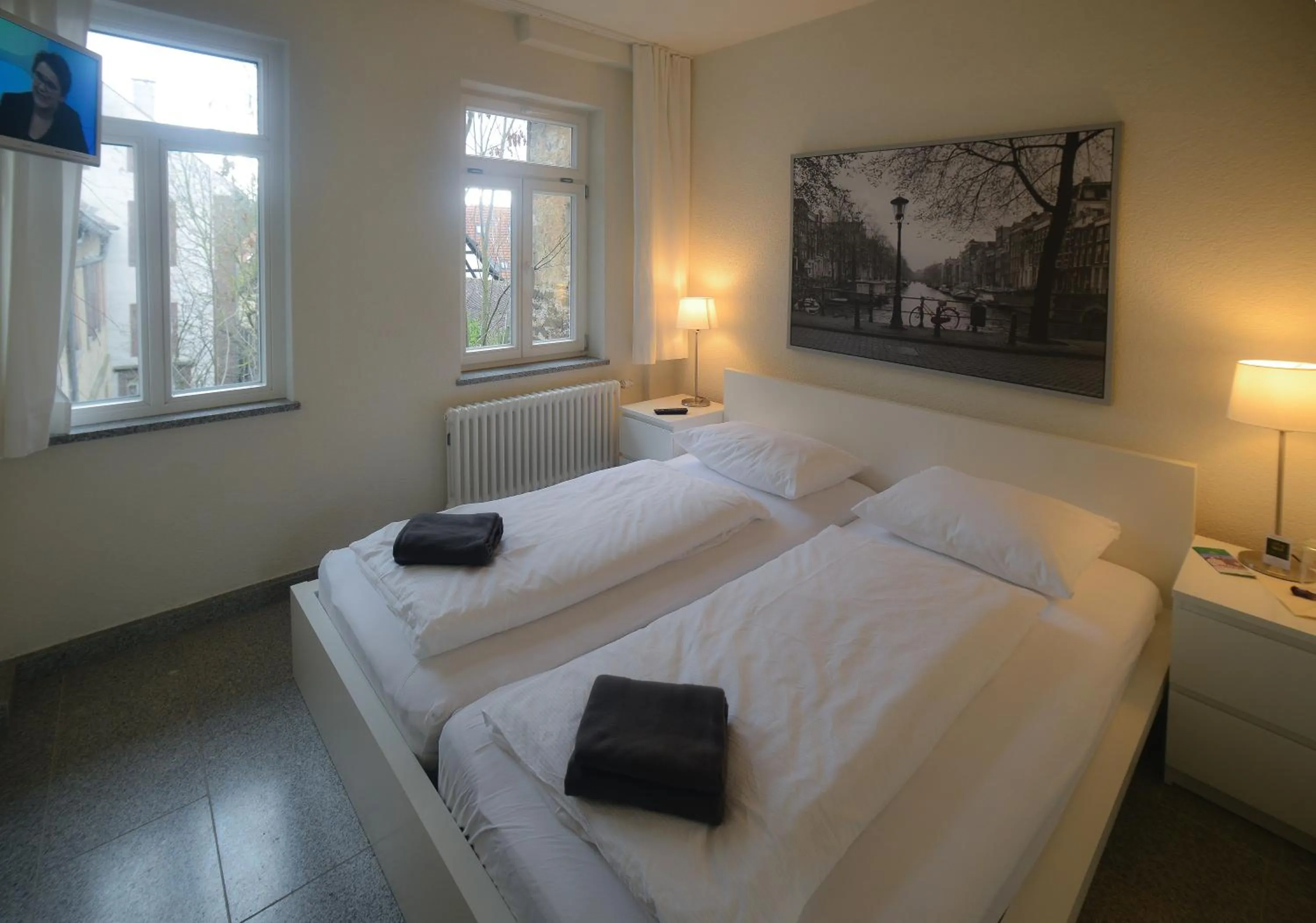 Photo of the whole room, Bed in Hotel Krone Zentrum