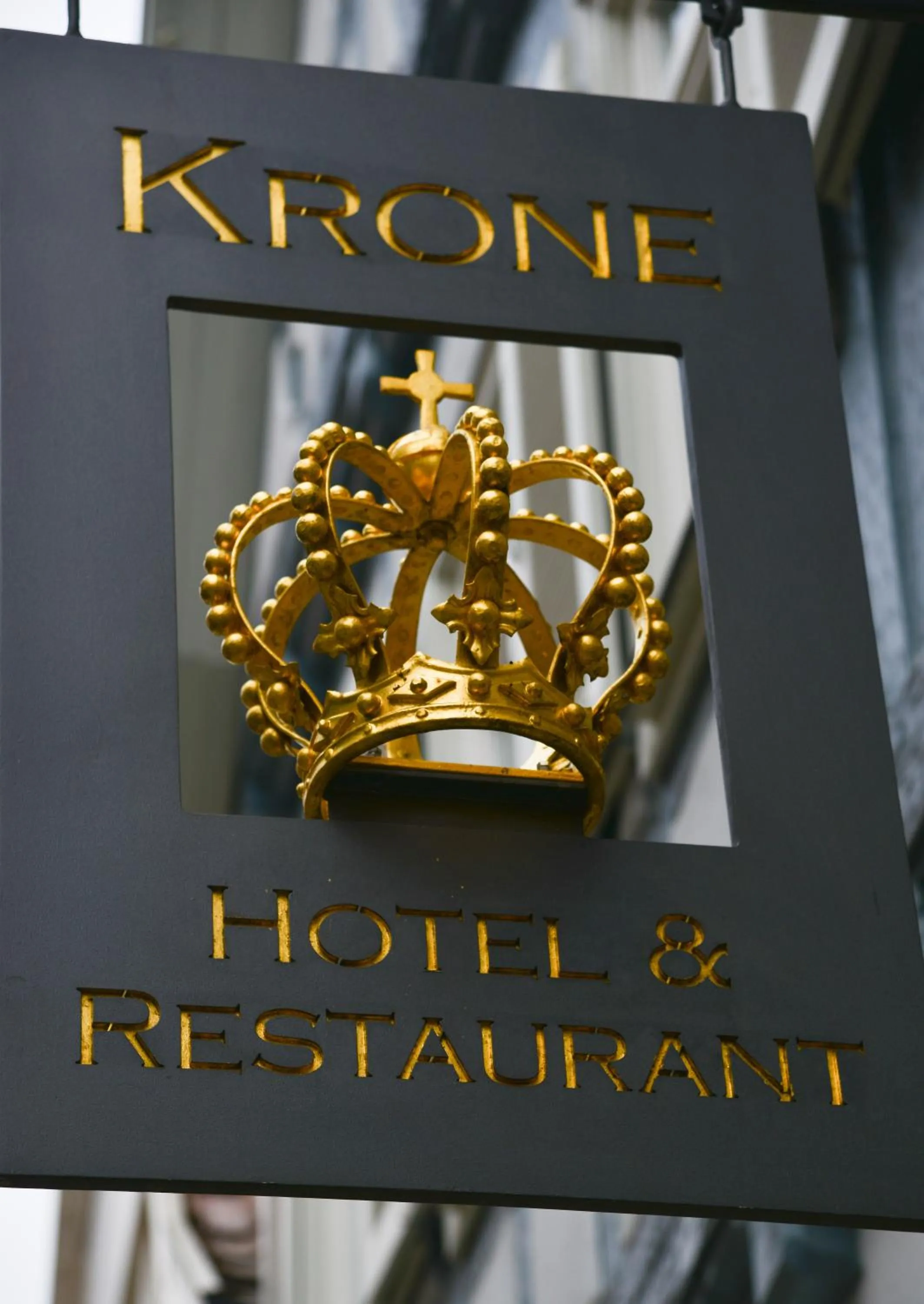 Property logo or sign in Hotel Krone Zentrum