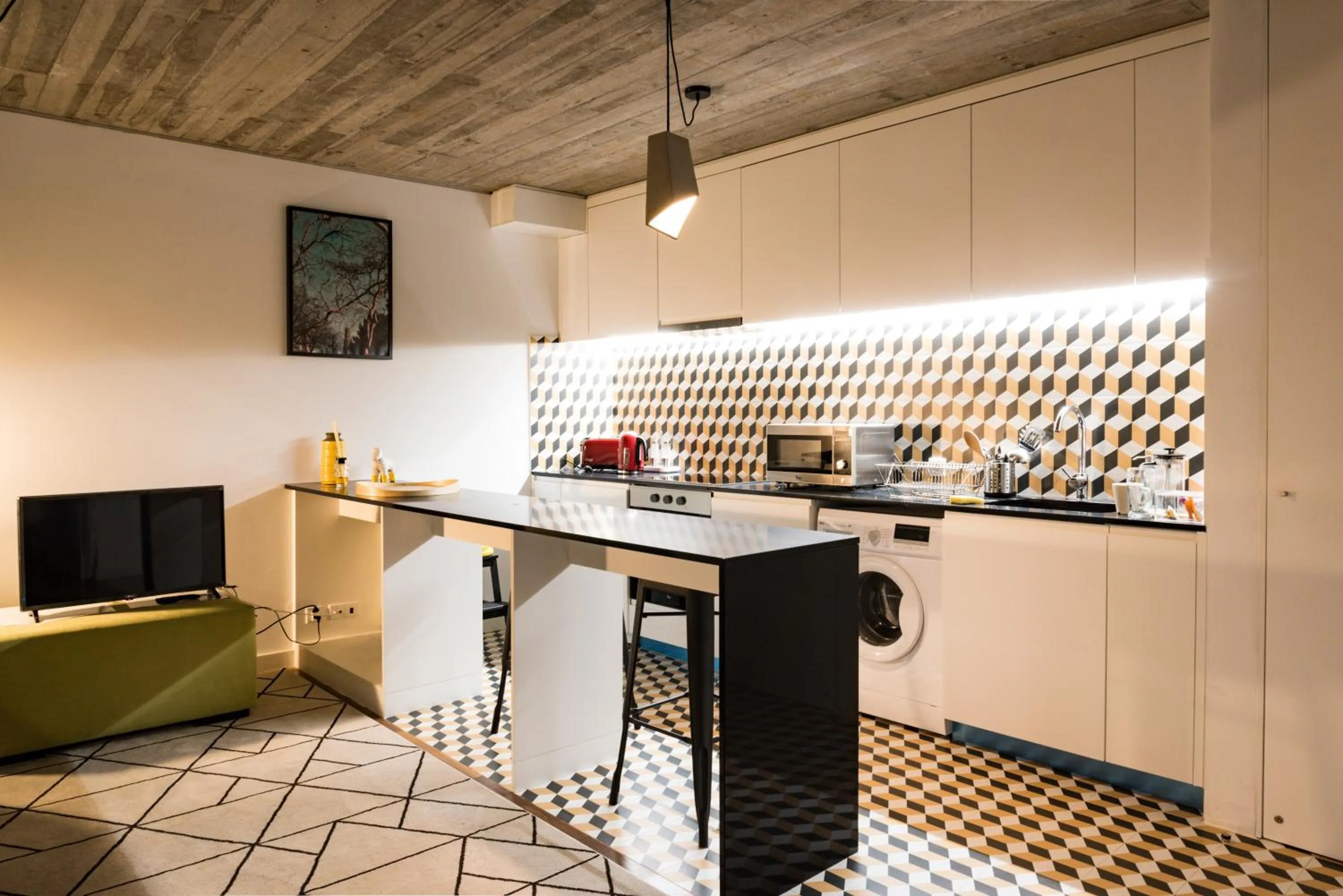 Kitchen or kitchenette in PortoSoul Trindade