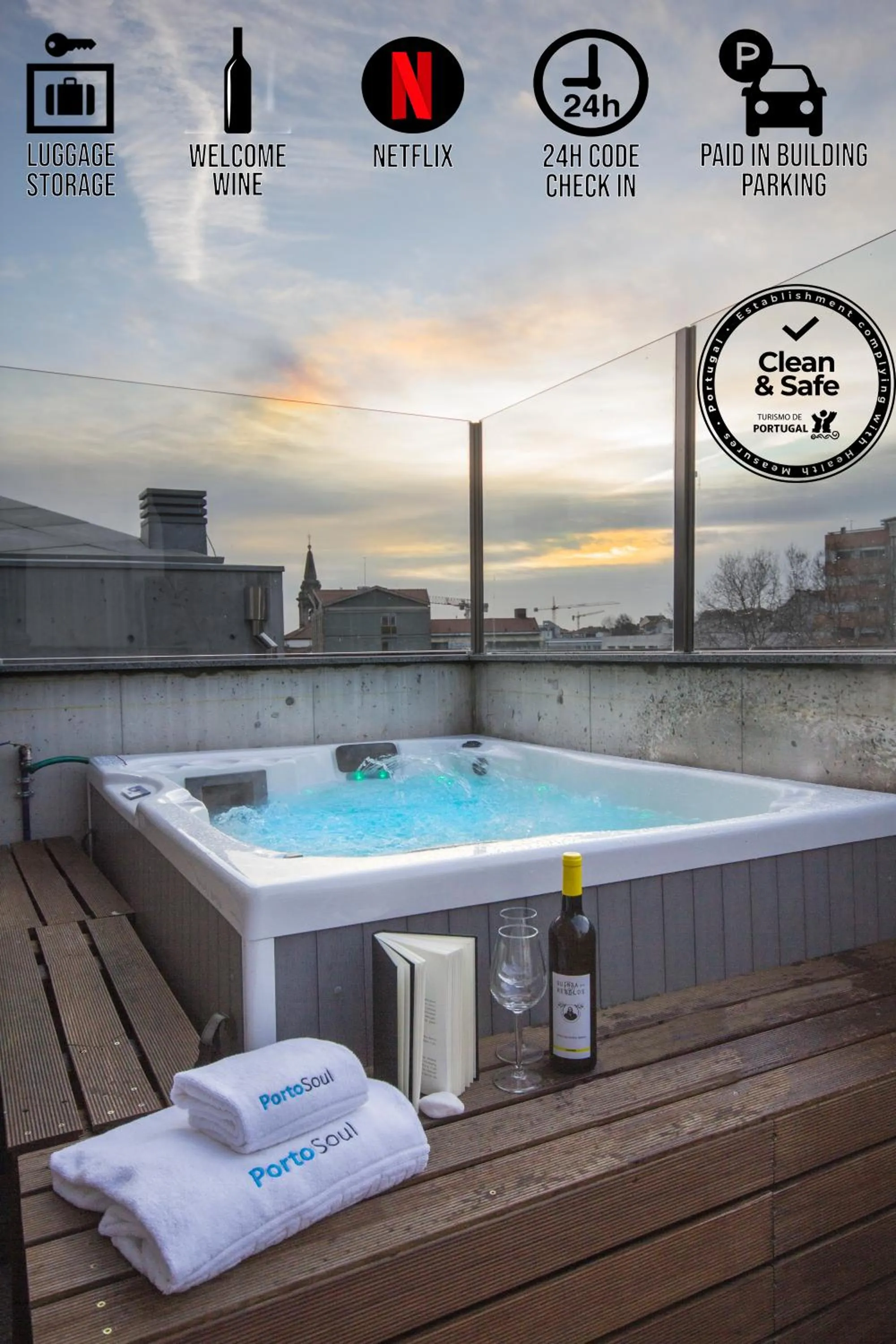 Spa and wellness centre/facilities in PortoSoul Trindade