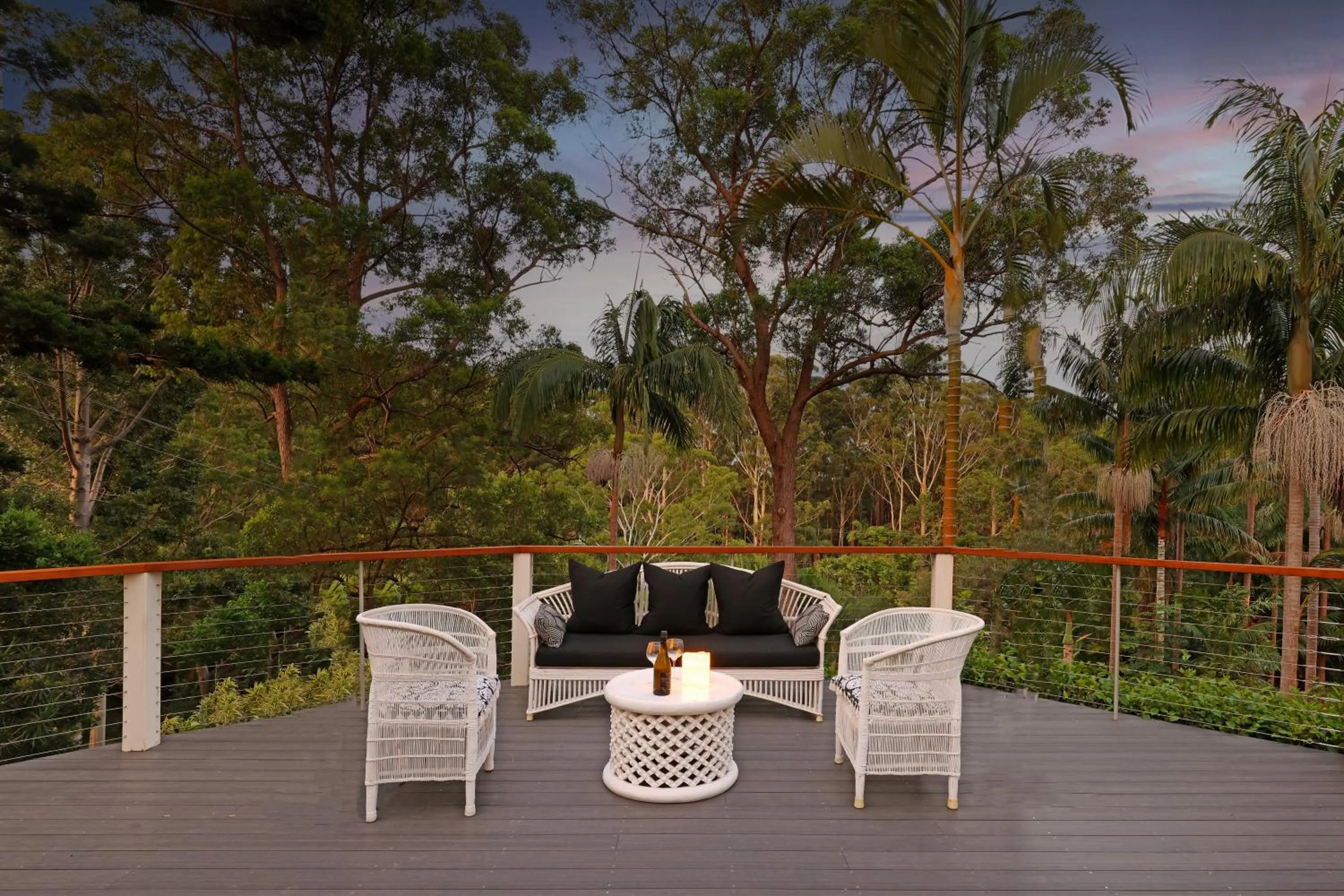 Balcony/Terrace in Sensom at Sapphire - Adults only B&B