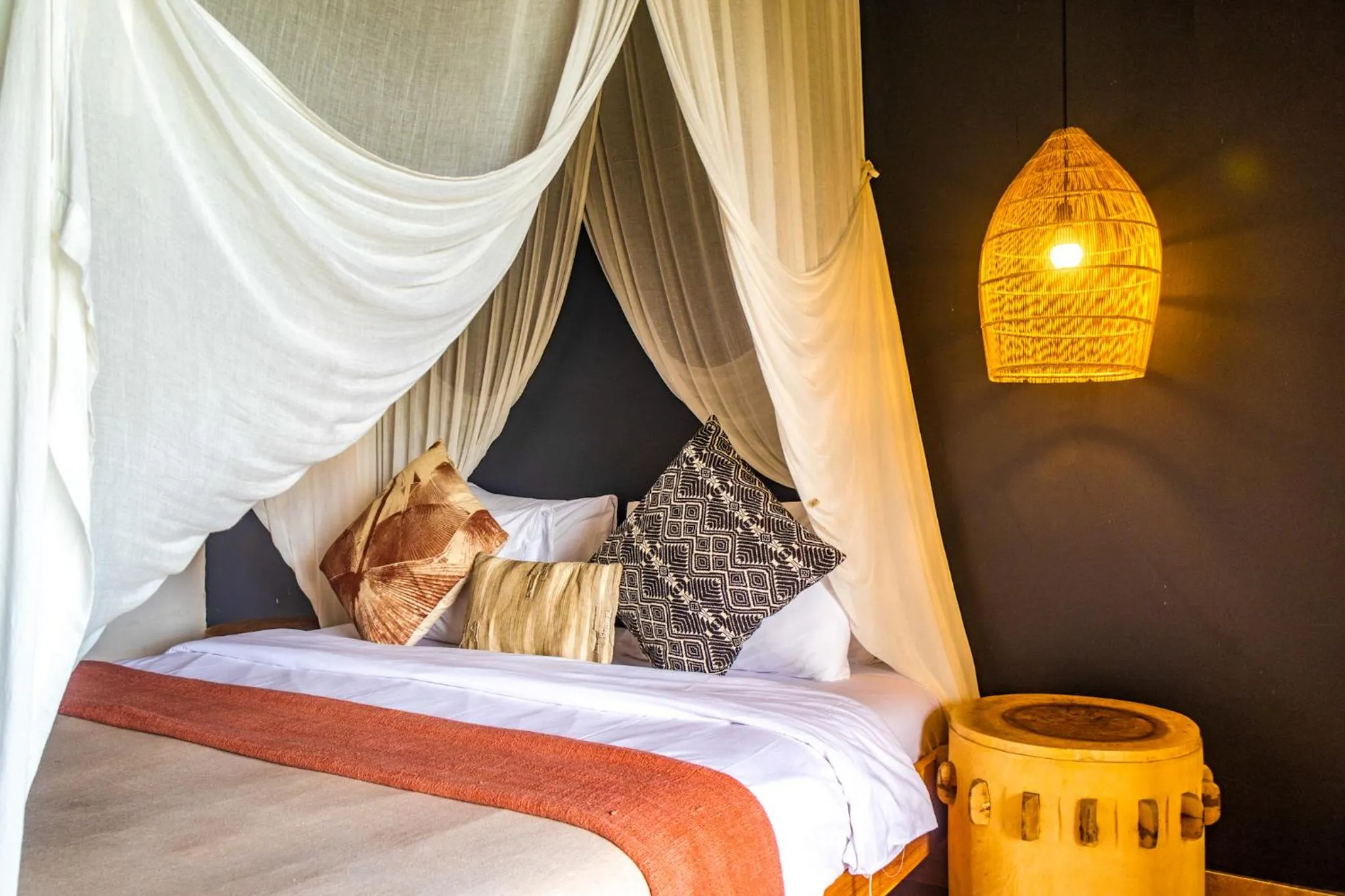 Bed in Pelangi Villas Sidemen by AGATA