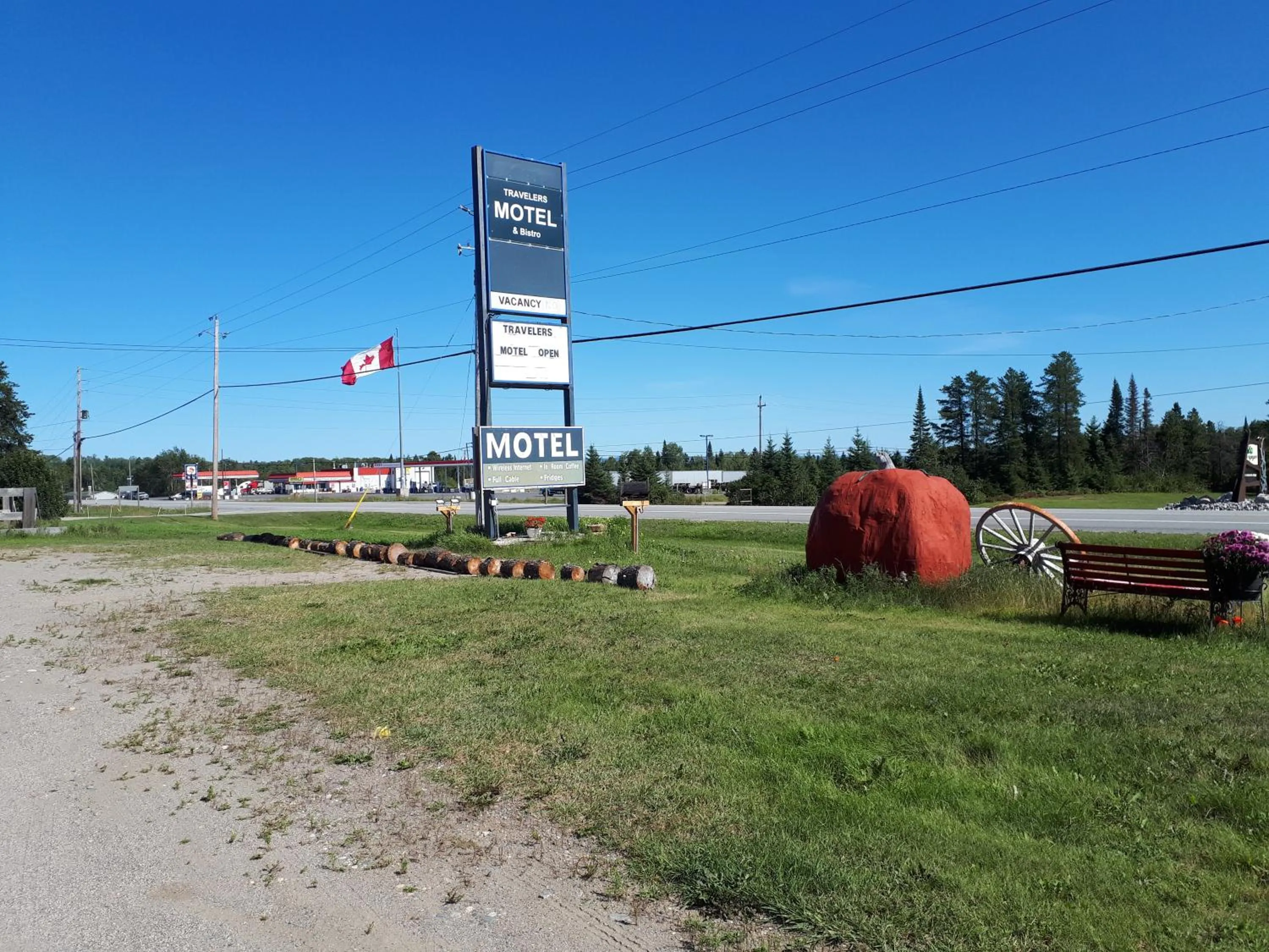 Property logo or sign in Nipigon Travelers Motel