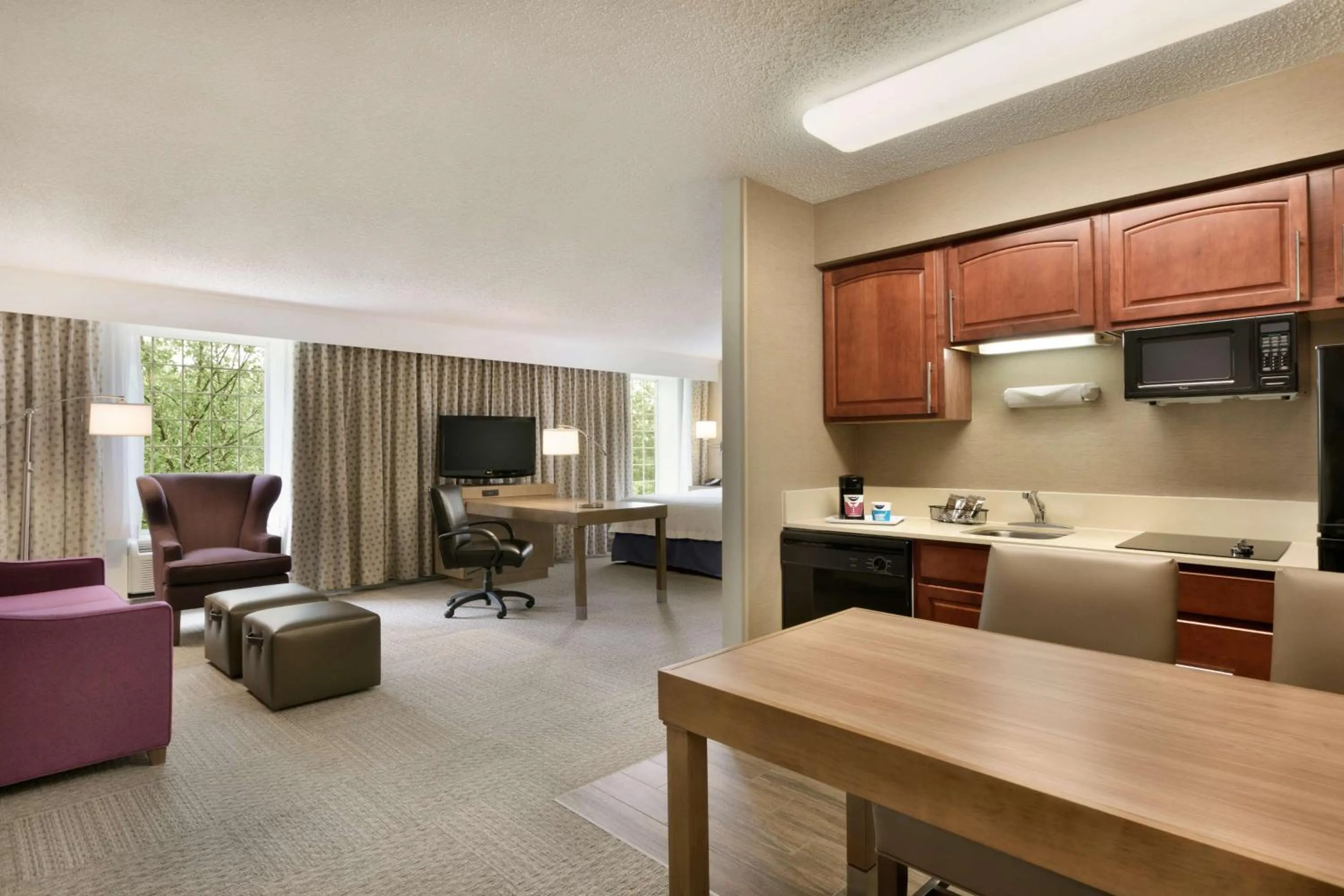 Kitchen or kitchenette in Hampton Inn & Suites Hershey
