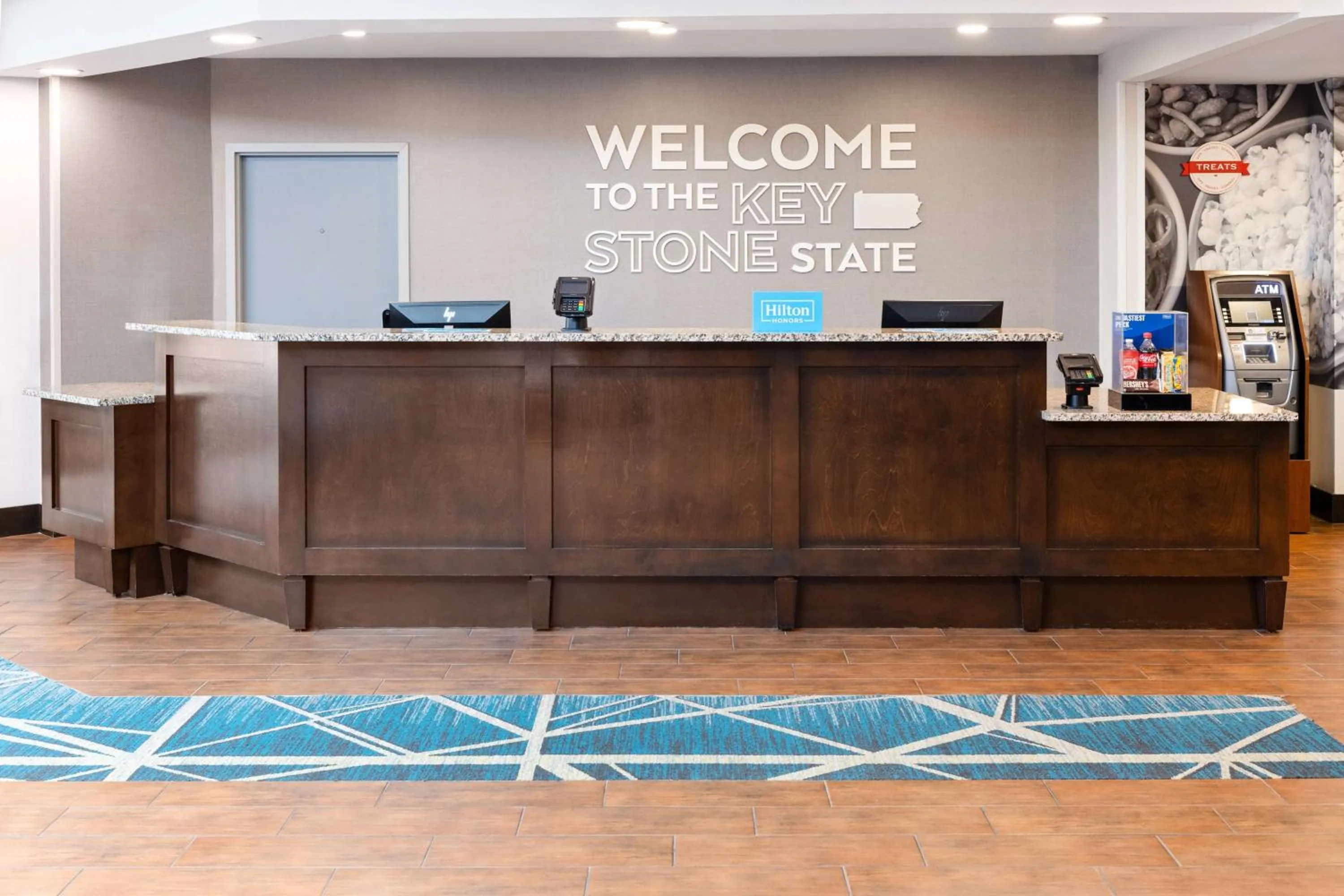 Lobby or reception in Hampton Inn & Suites Hershey
